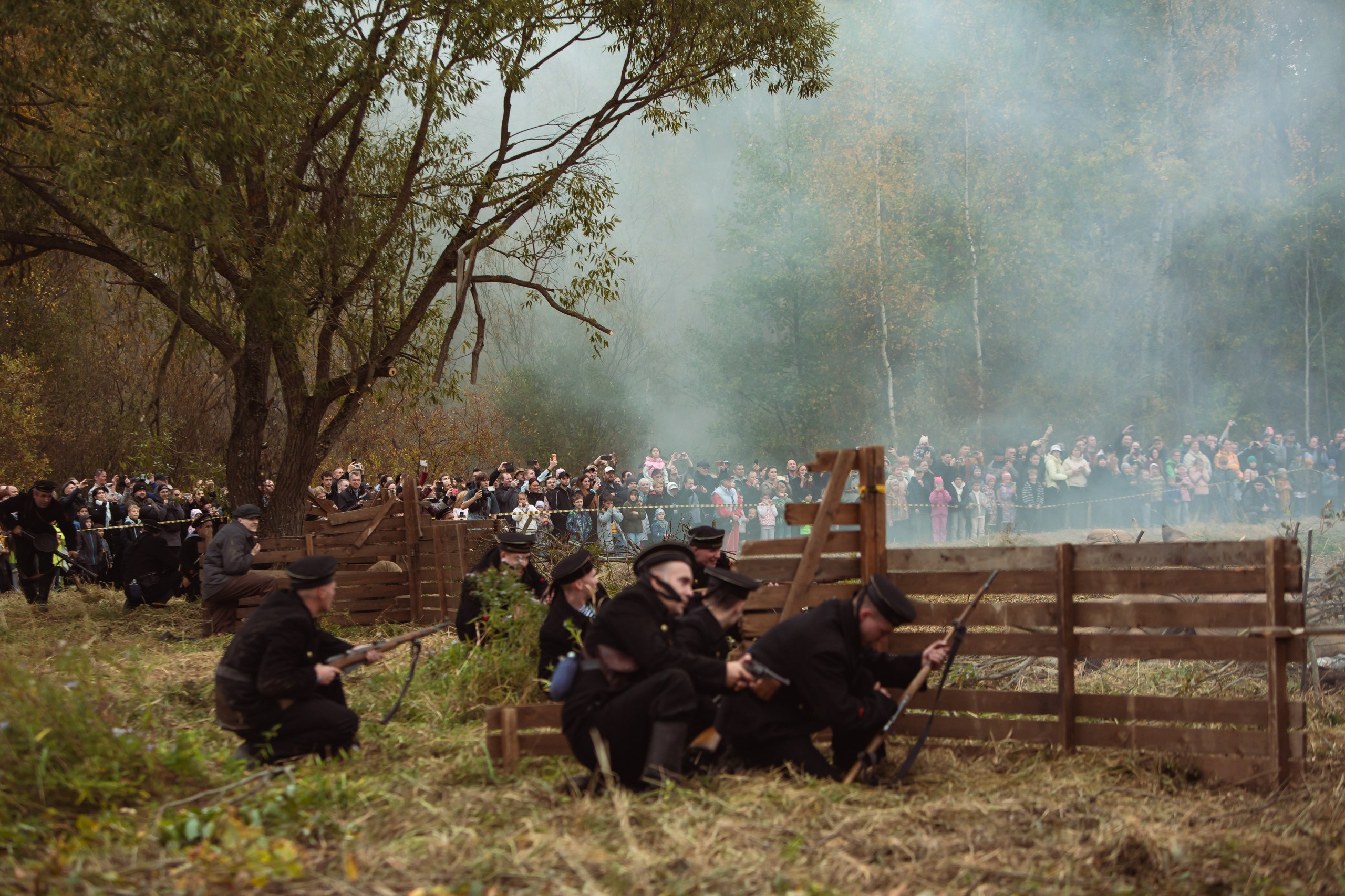 04.10.26 Реконструкция боя Петергофского десанта. Александр спб ру фотограф