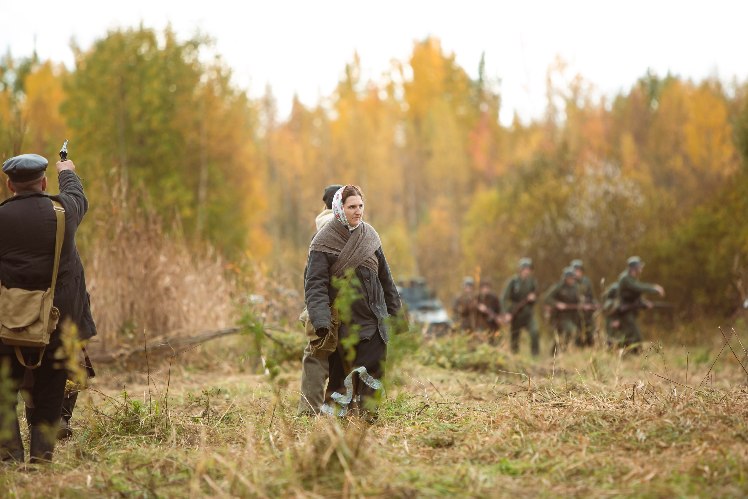 04.10.26 Реконструкция боя Петергофского десанта. Александр спб ру фотограф