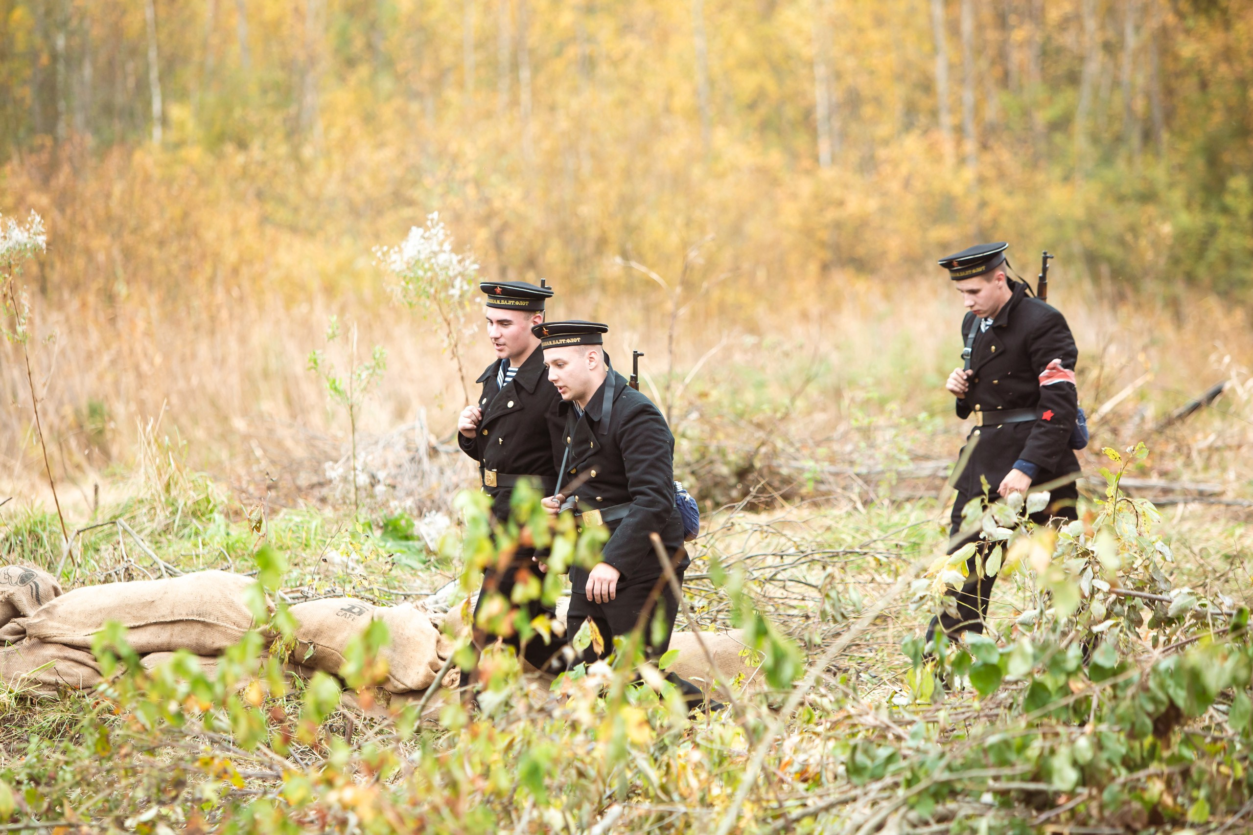04.10.26 Реконструкция боя Петергофского десанта. Александр спб ру фотограф