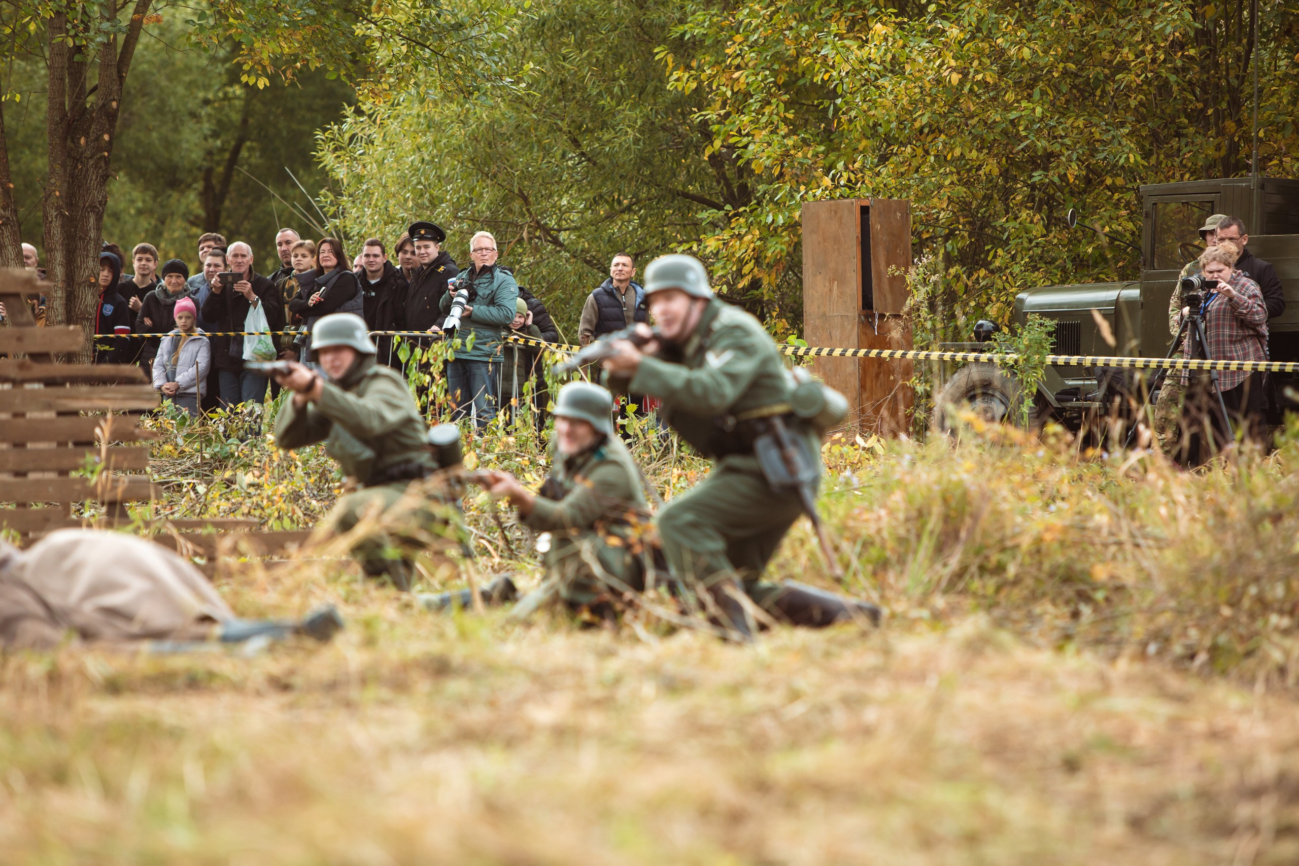 04.10.26 Реконструкция боя Петергофского десанта. Александр спб ру фотограф