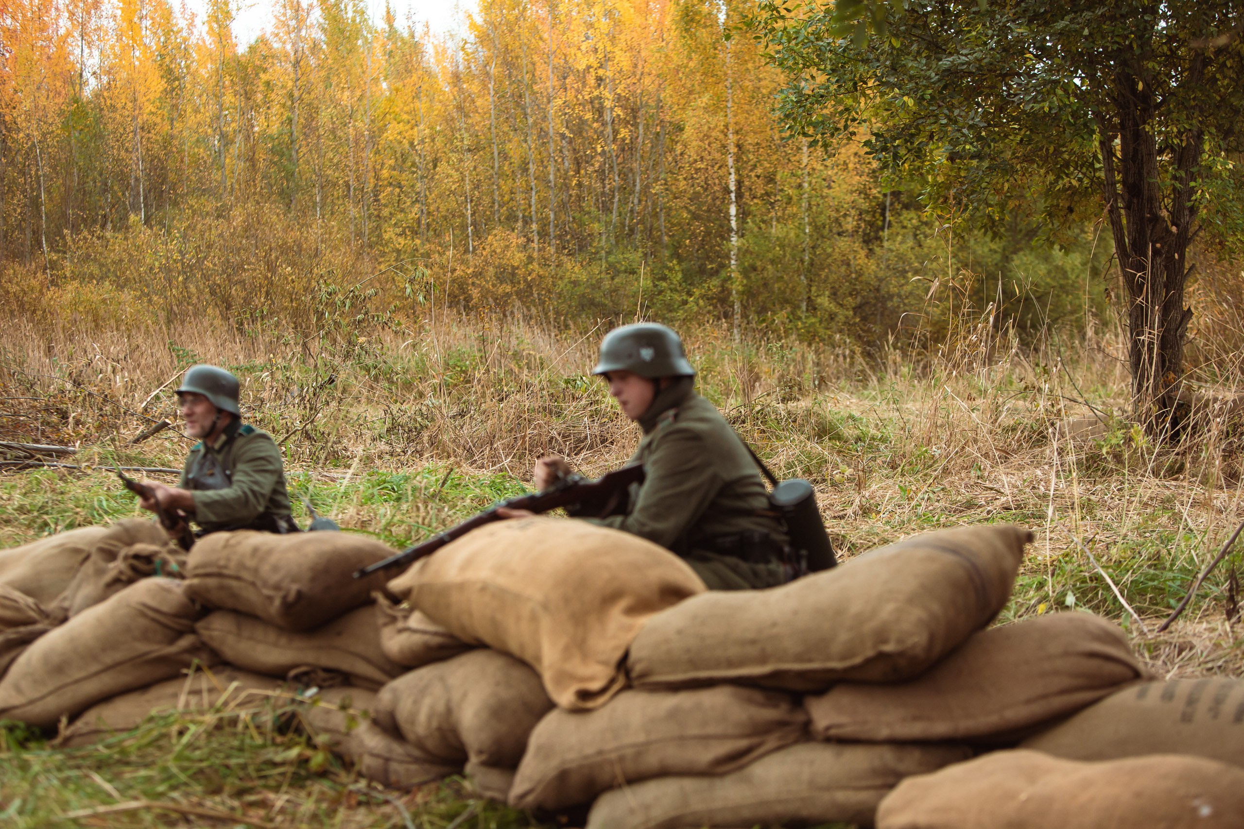 04.10.26 Реконструкция боя Петергофского десанта. Александр спб ру фотограф