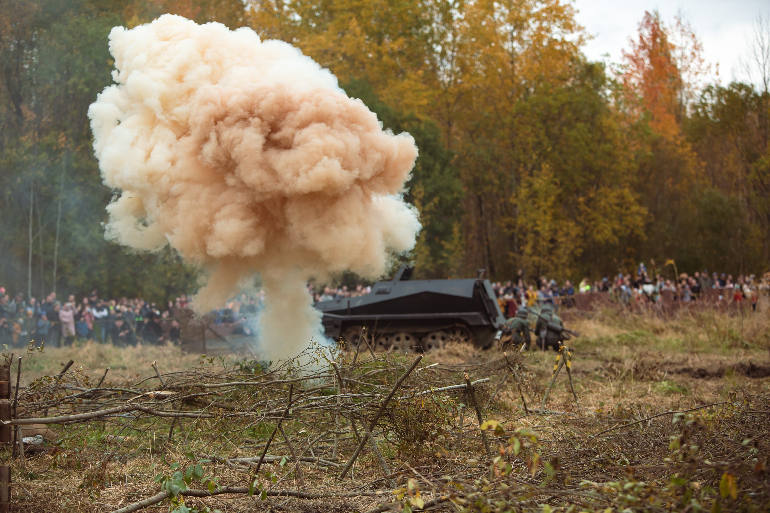 04.10.26 Реконструкция боя Петергофского десанта. Александр спб ру фотограф