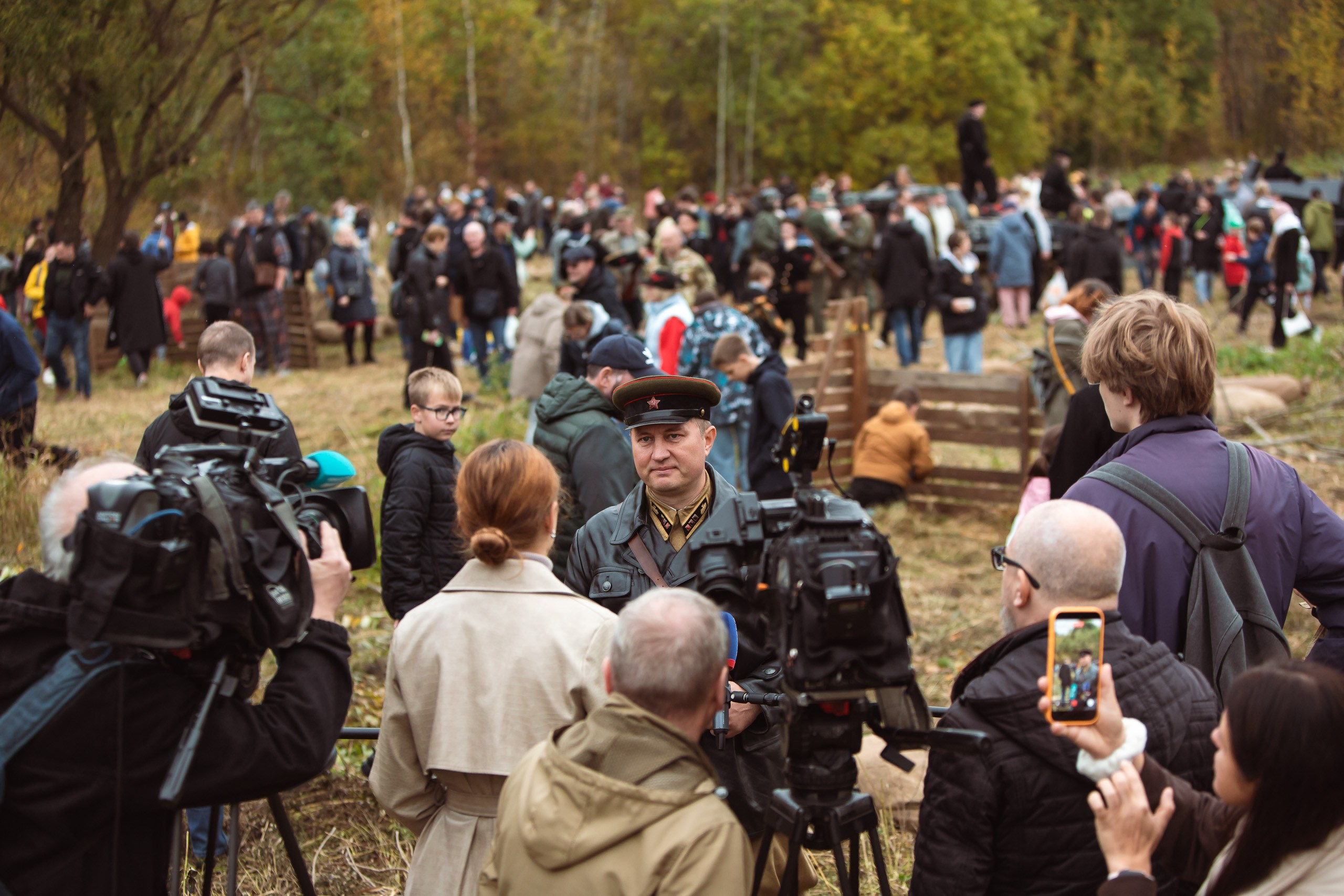 04.10.26 Реконструкция боя Петергофского десанта. Александр спб ру фотограф