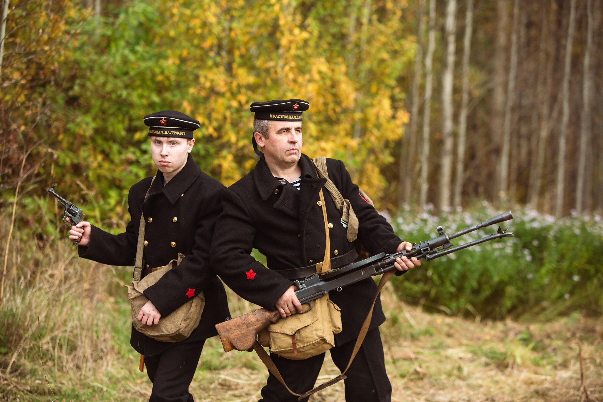 04.10.26 Реконструкция боя Петергофского десанта. Александр спб ру фотограф
