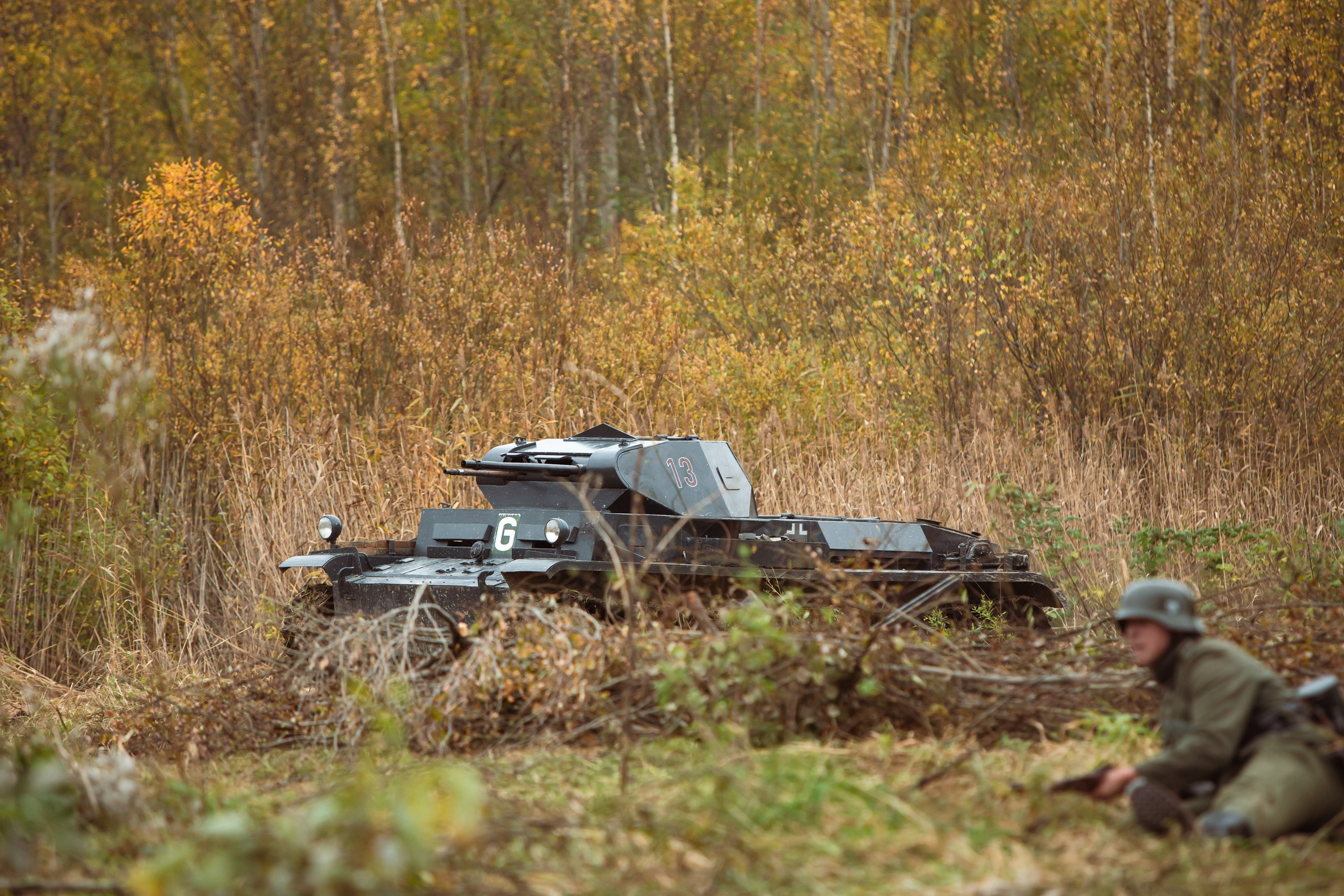 04.10.26 Реконструкция боя Петергофского десанта. Александр спб ру фотограф