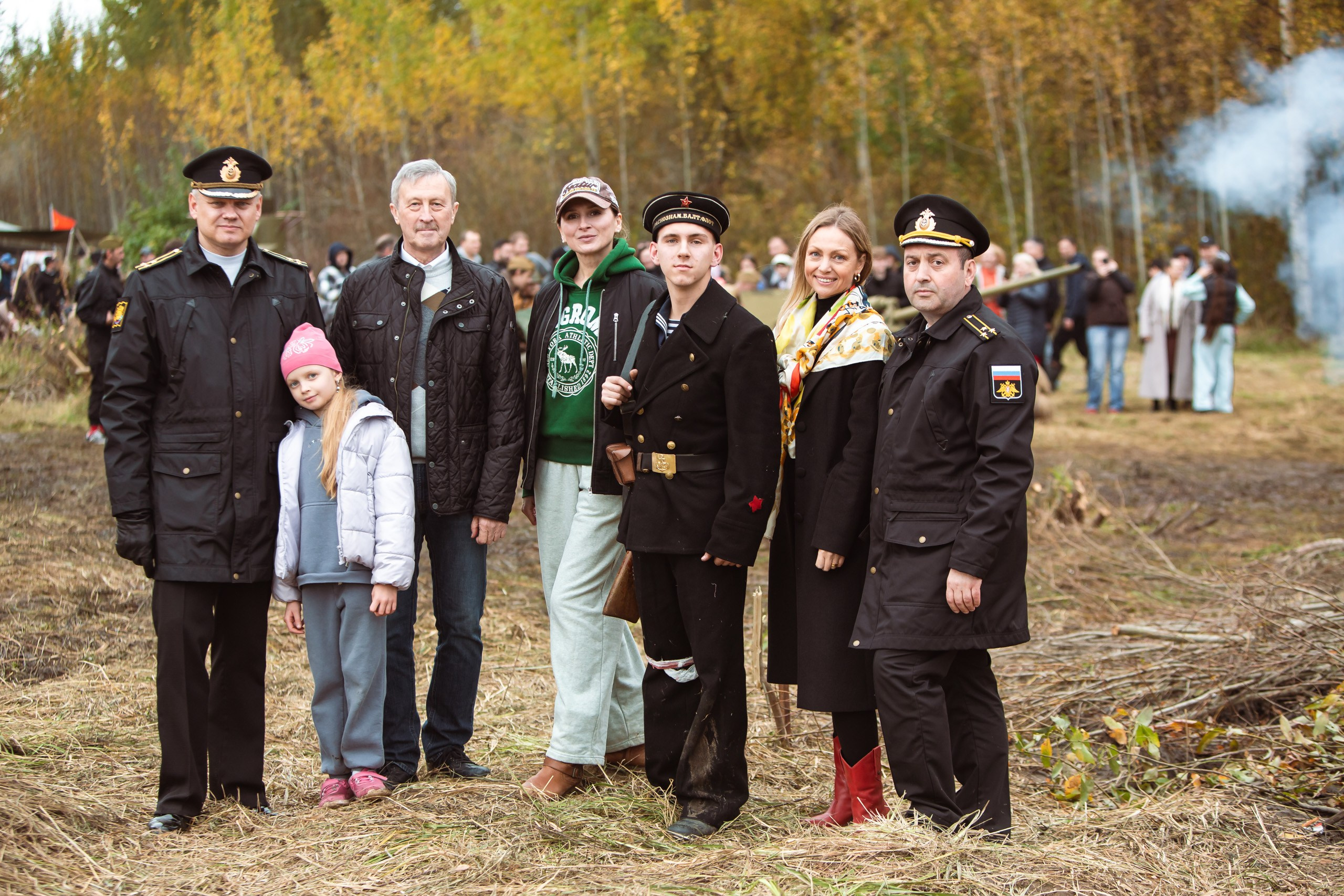 04.10.26 Реконструкция боя Петергофского десанта. Александр спб ру фотограф