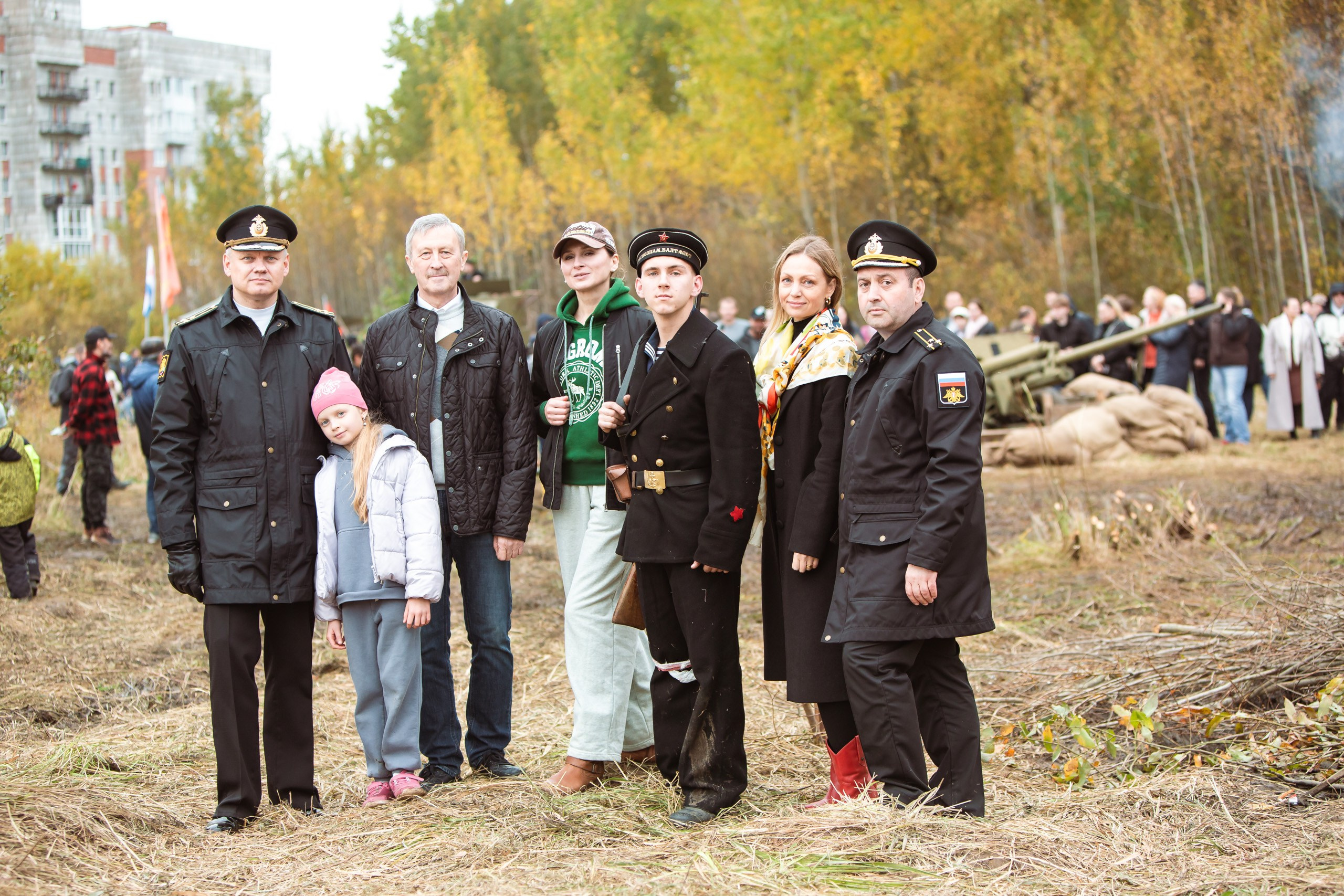 04.10.26 Реконструкция боя Петергофского десанта. Александр спб ру фотограф