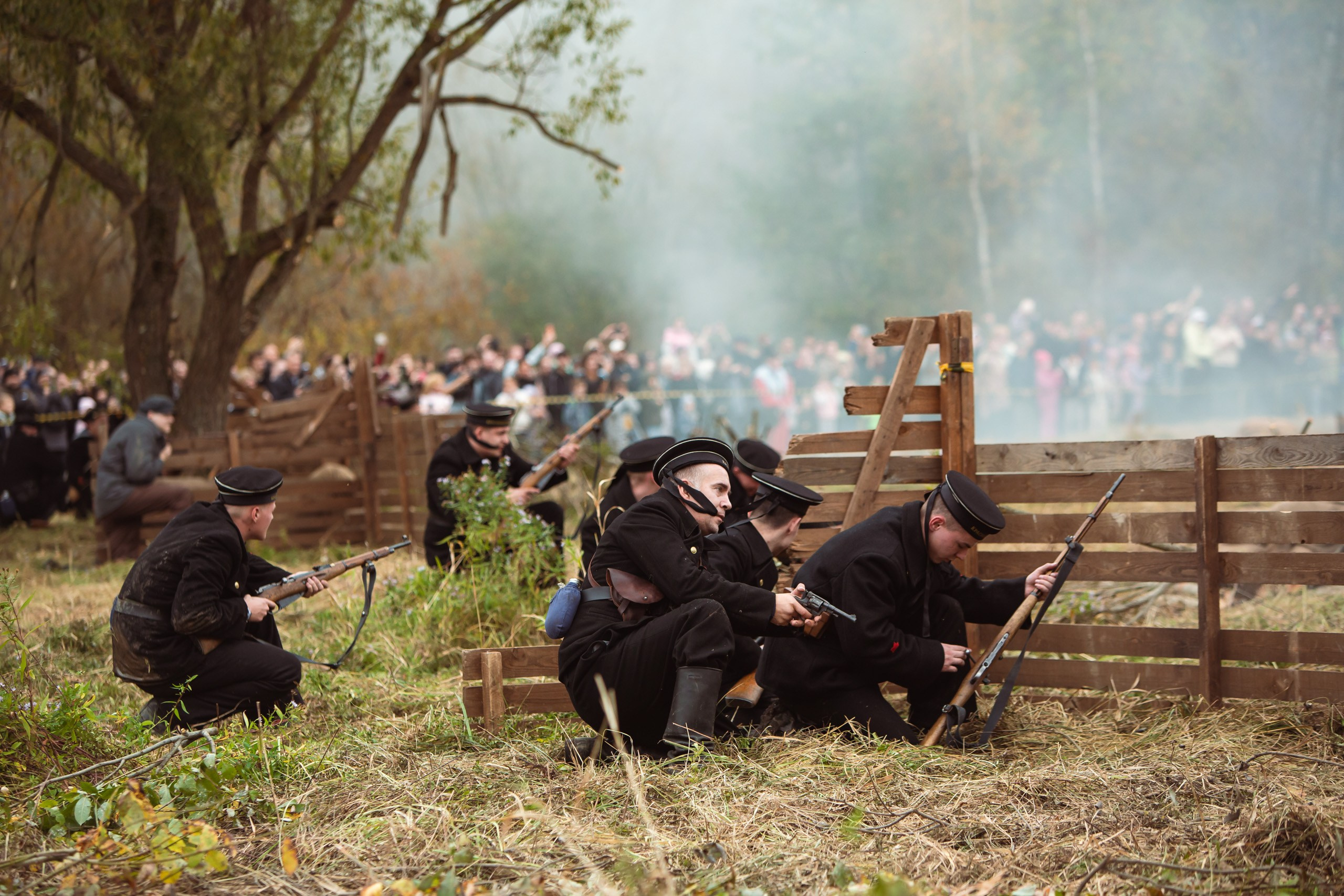 04.10.26 Реконструкция боя Петергофского десанта. Александр спб ру фотограф