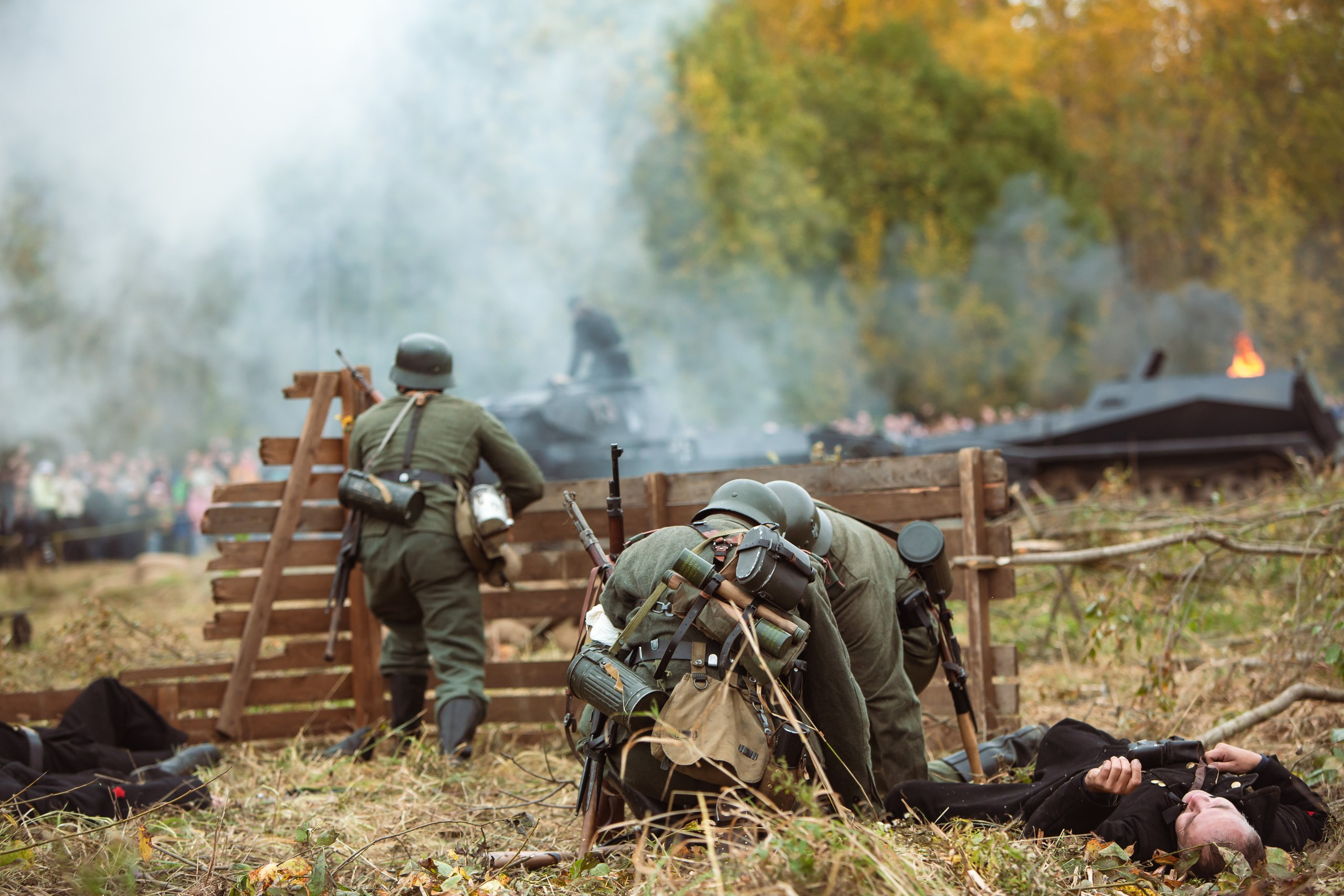 04.10.26 Реконструкция боя Петергофского десанта. Александр спб ру фотограф