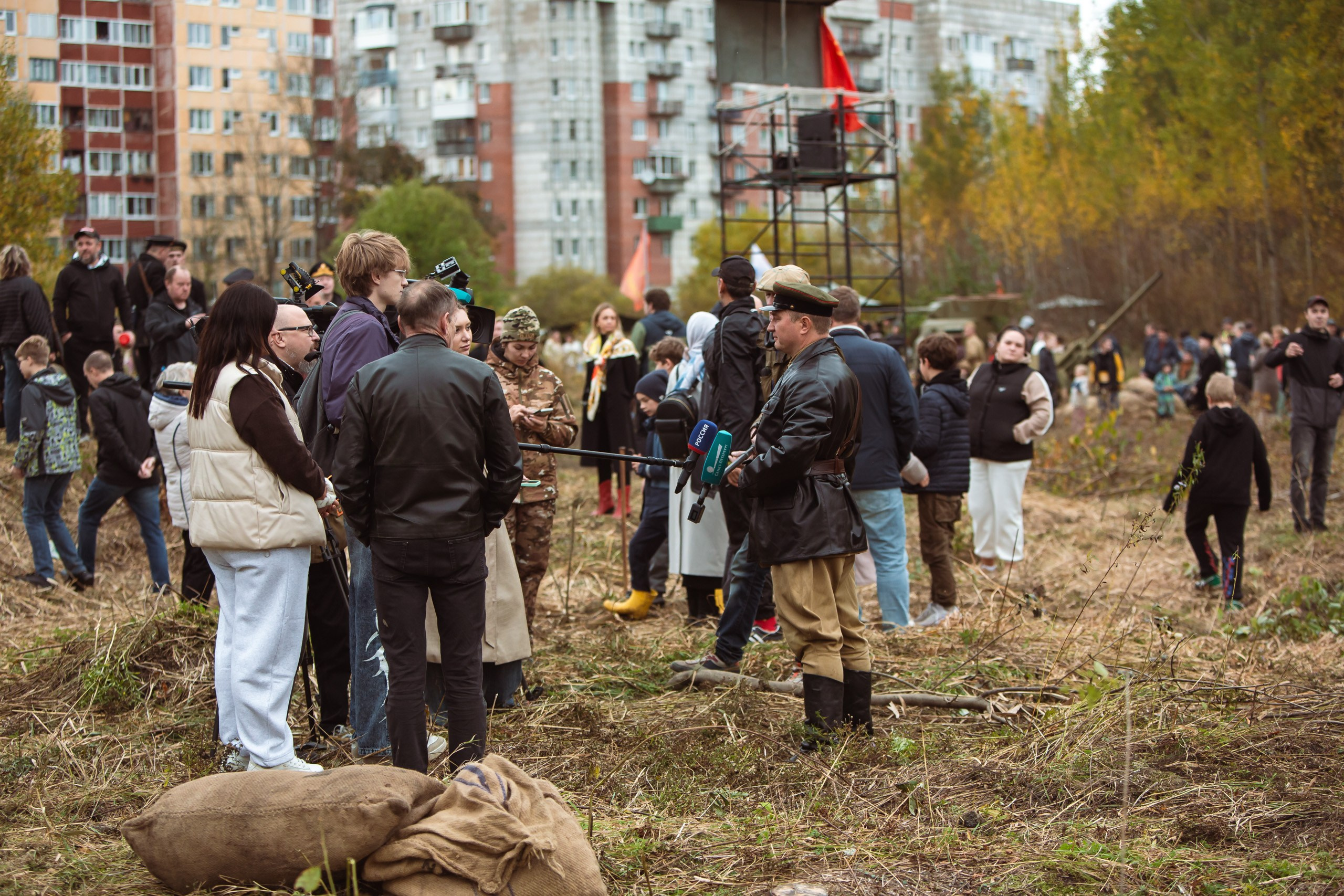 04.10.26 Реконструкция боя Петергофского десанта. Александр спб ру фотограф