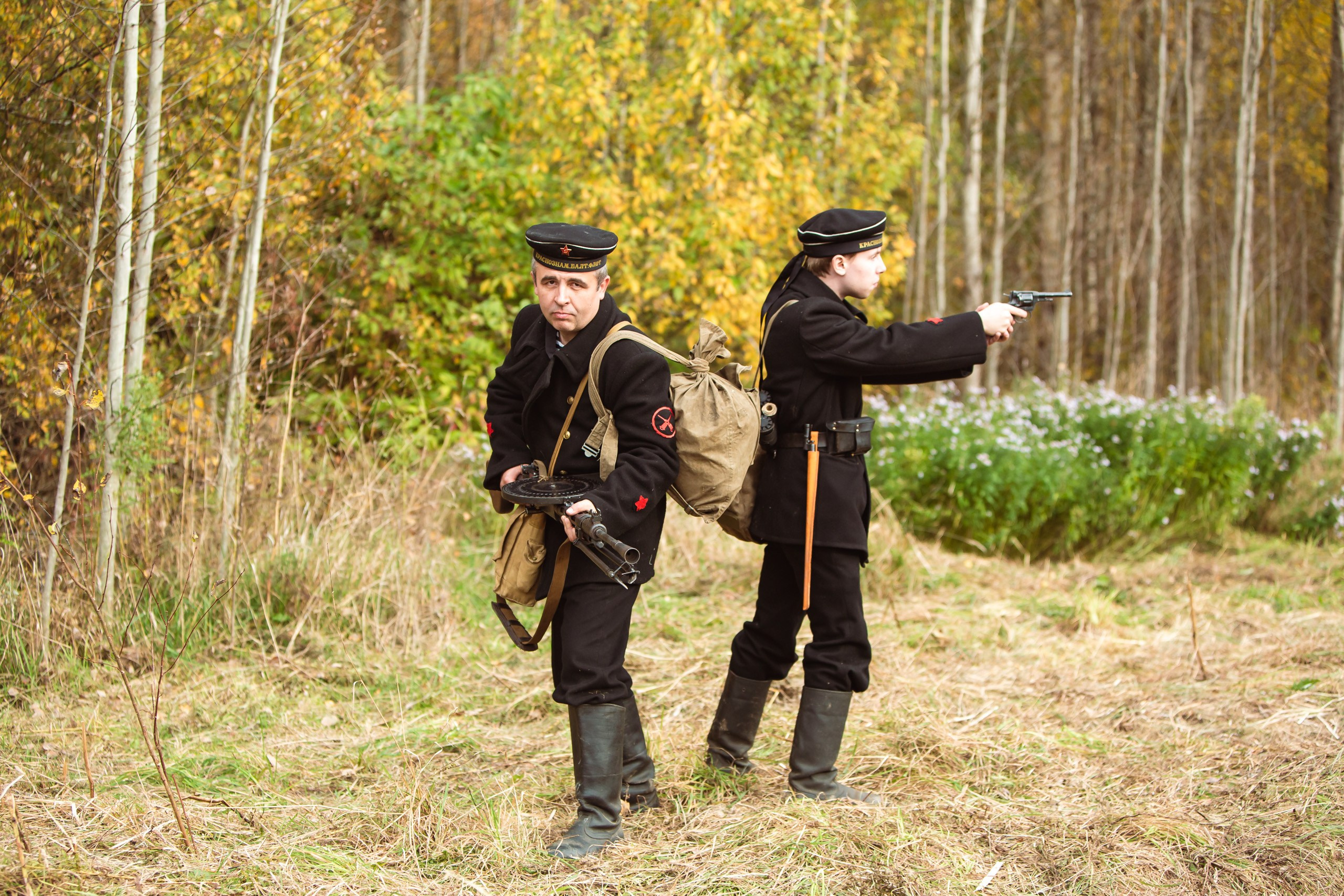 04.10.26 Реконструкция боя Петергофского десанта. Александр спб ру фотограф