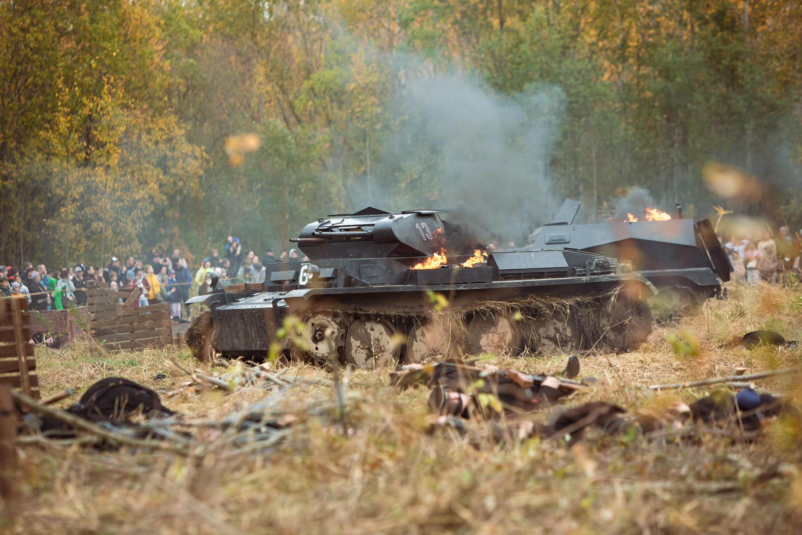 04.10.26 Реконструкция боя Петергофского десанта. Александр спб ру фотограф