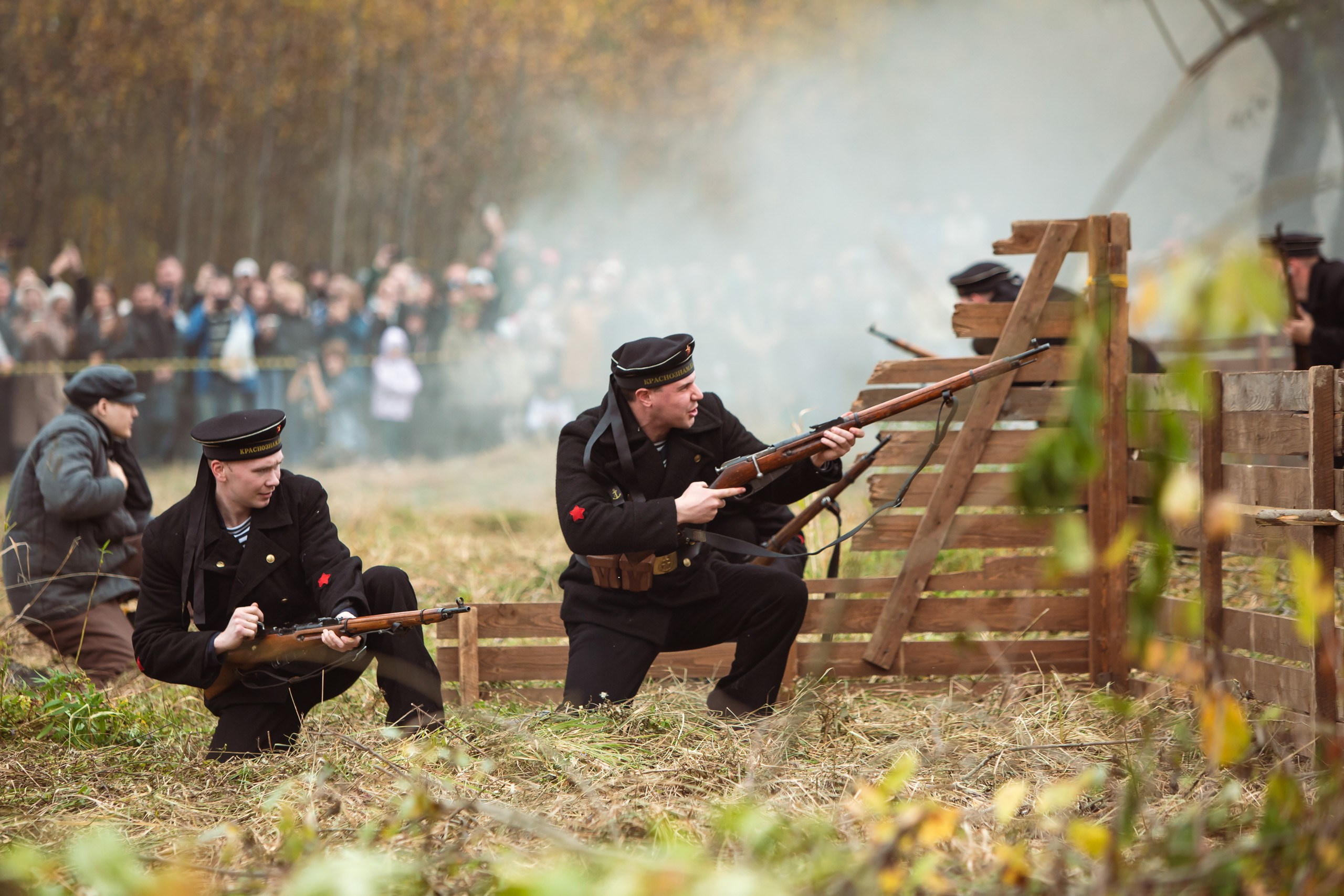 04.10.26 Реконструкция боя Петергофского десанта. Александр спб ру фотограф