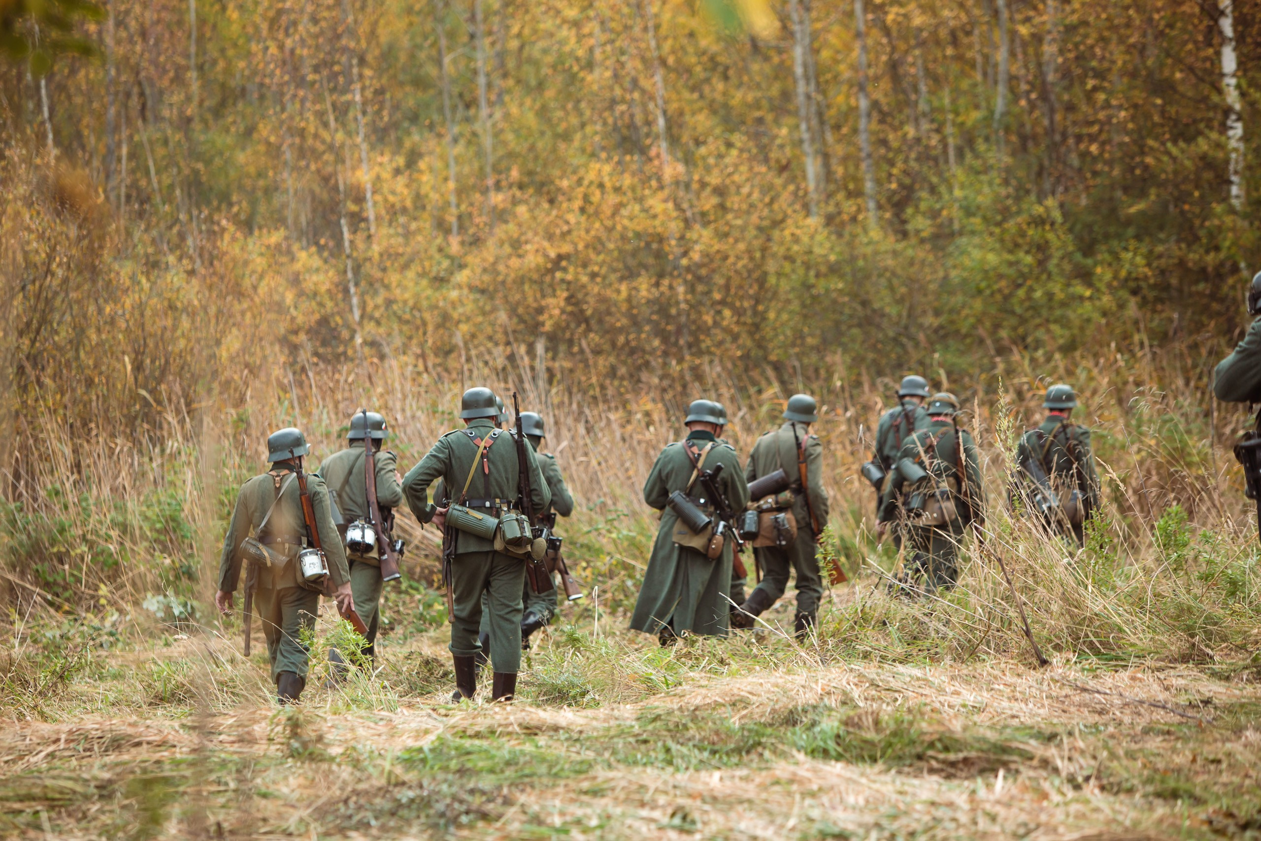 04.10.26 Реконструкция боя Петергофского десанта. Александр спб ру фотограф