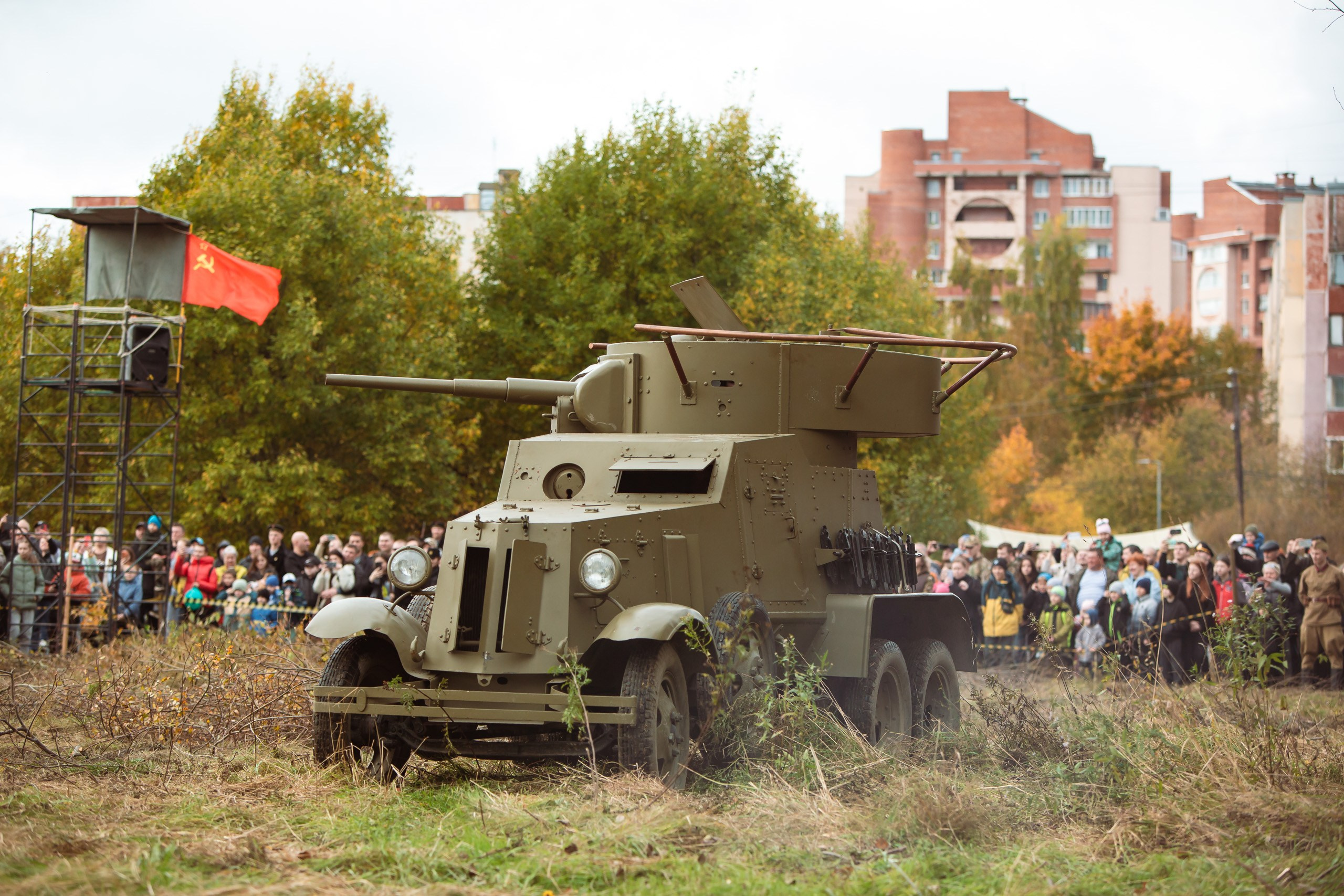 04.10.26 Реконструкция боя Петергофского десанта. Александр спб ру фотограф
