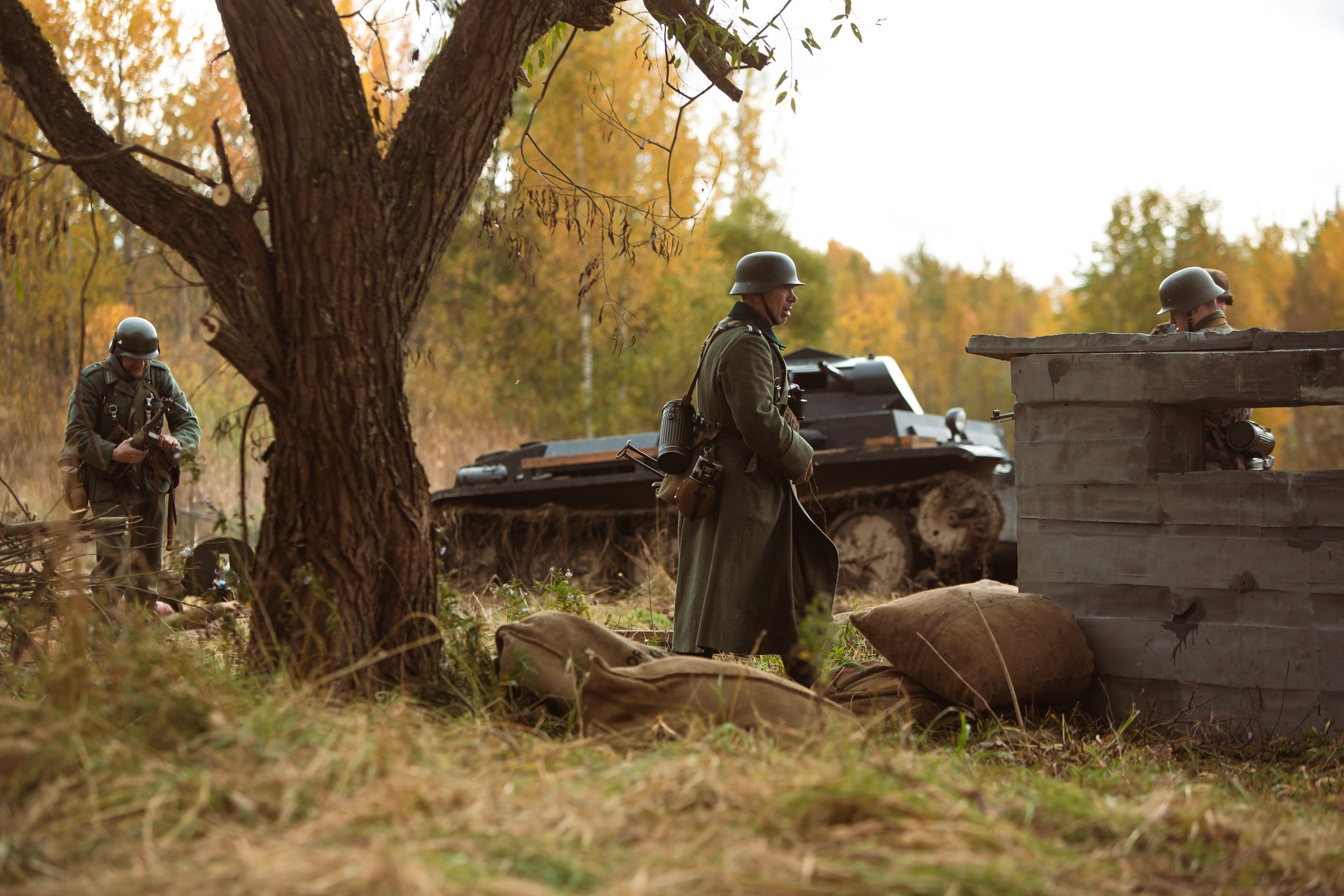 04.10.26 Реконструкция боя Петергофского десанта. Александр спб ру фотограф