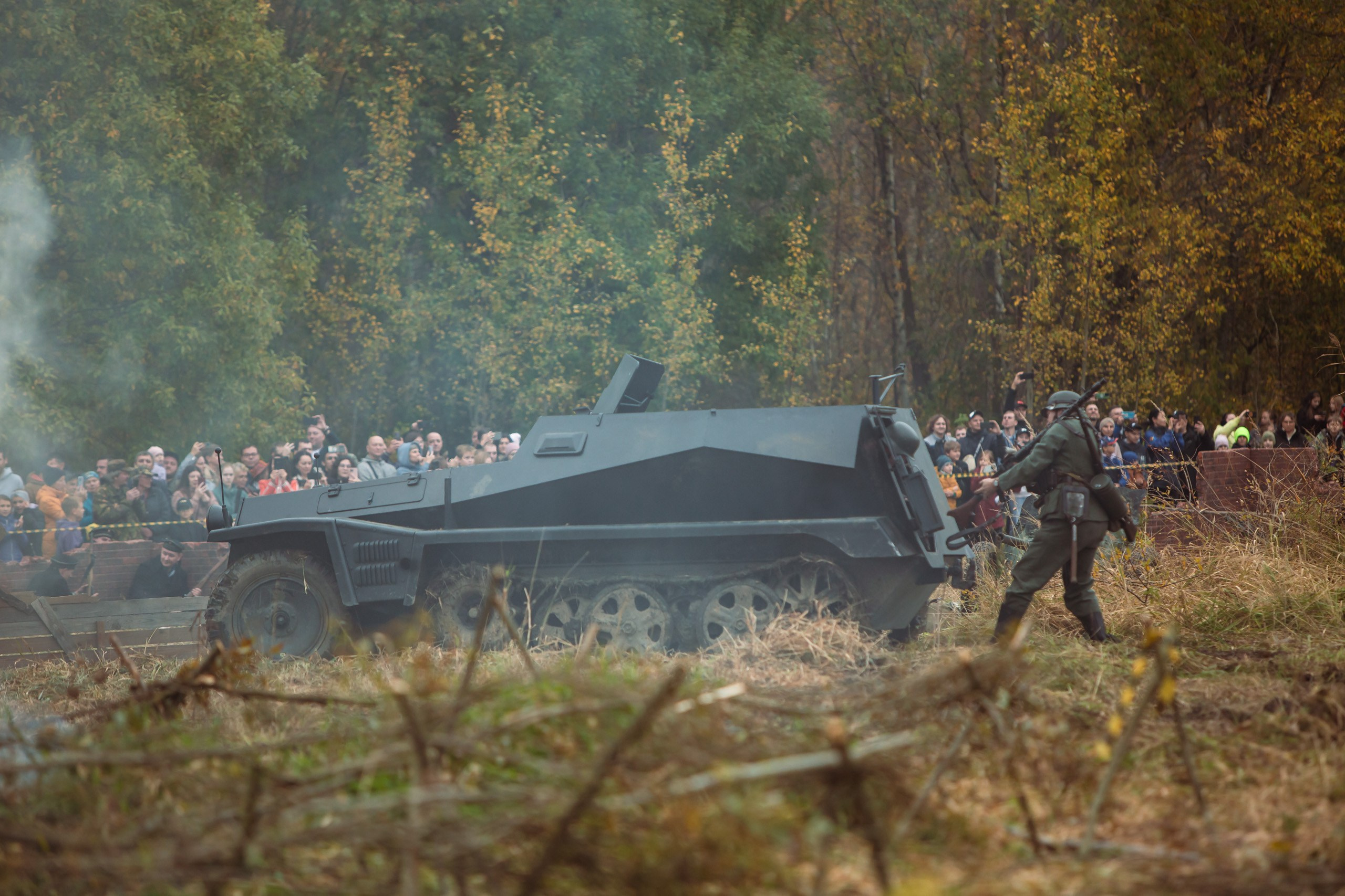 04.10.26 Реконструкция боя Петергофского десанта. Александр спб ру фотограф