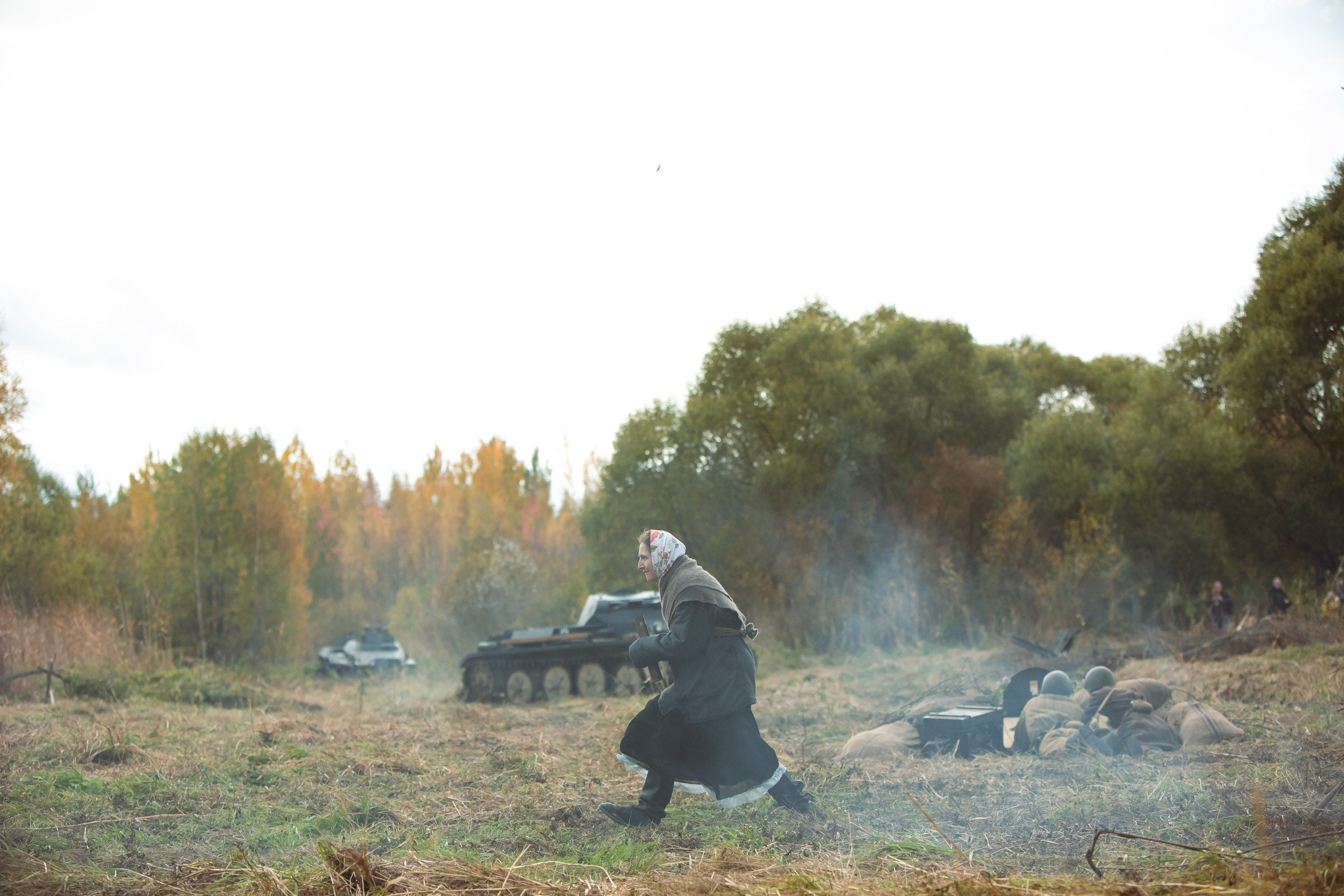 04.10.26 Реконструкция боя Петергофского десанта. Александр спб ру фотограф