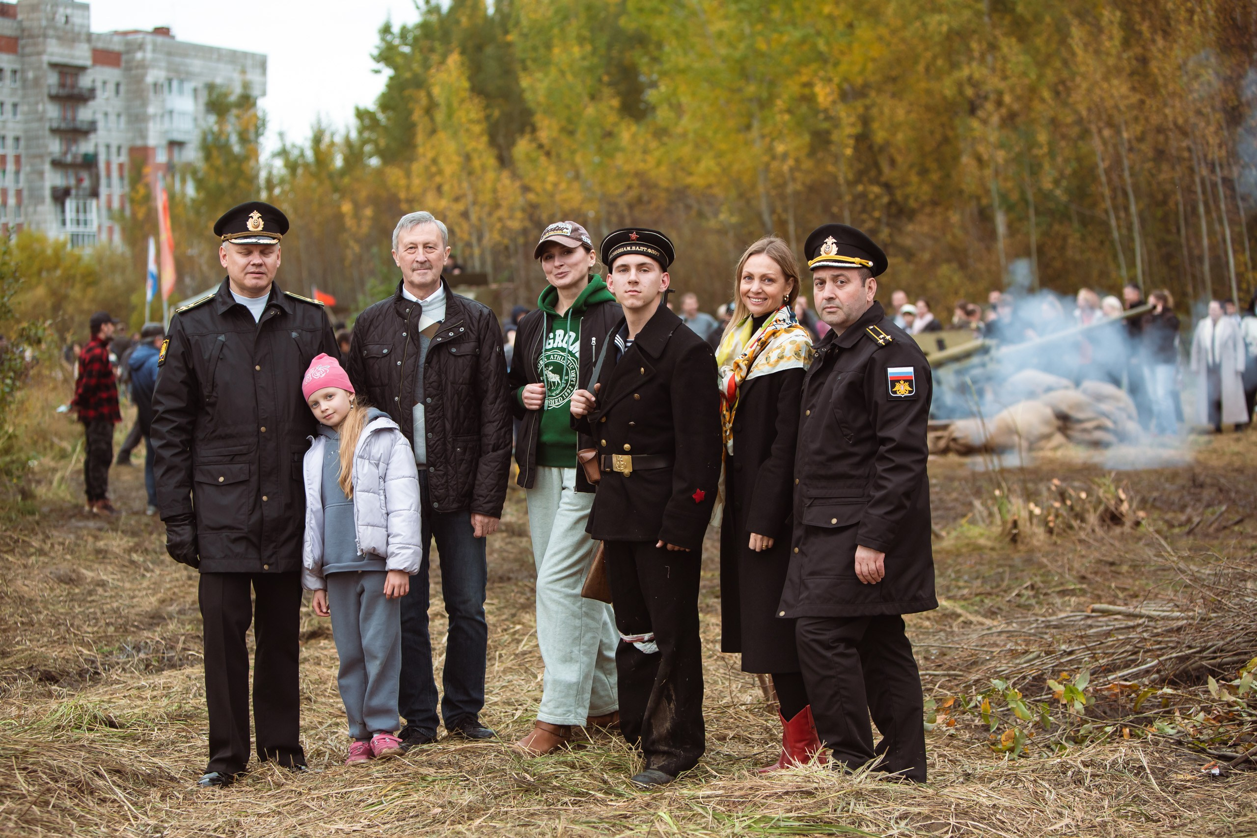 04.10.26 Реконструкция боя Петергофского десанта. Александр спб ру фотограф