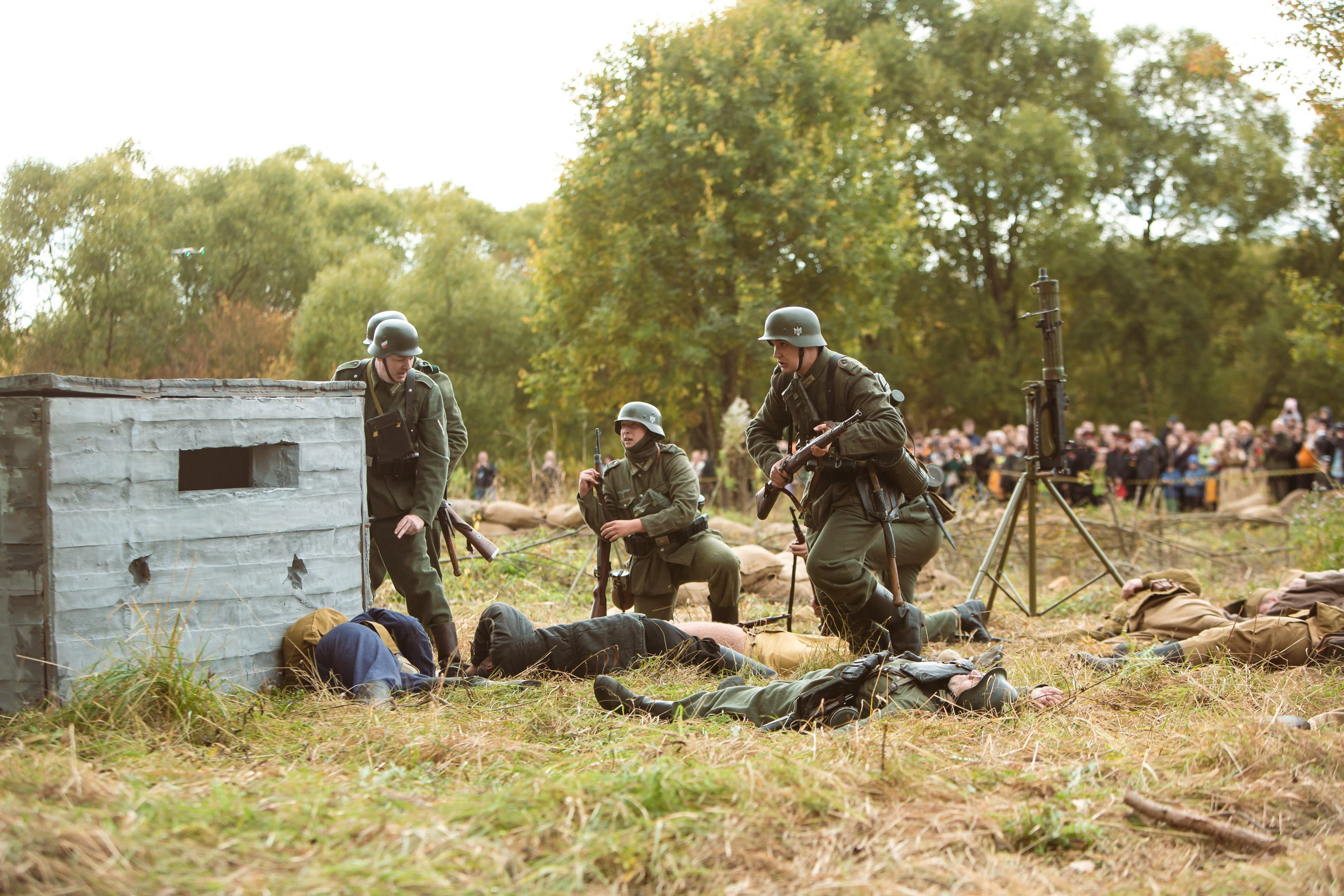 04.10.26 Реконструкция боя Петергофского десанта. Александр спб ру фотограф
