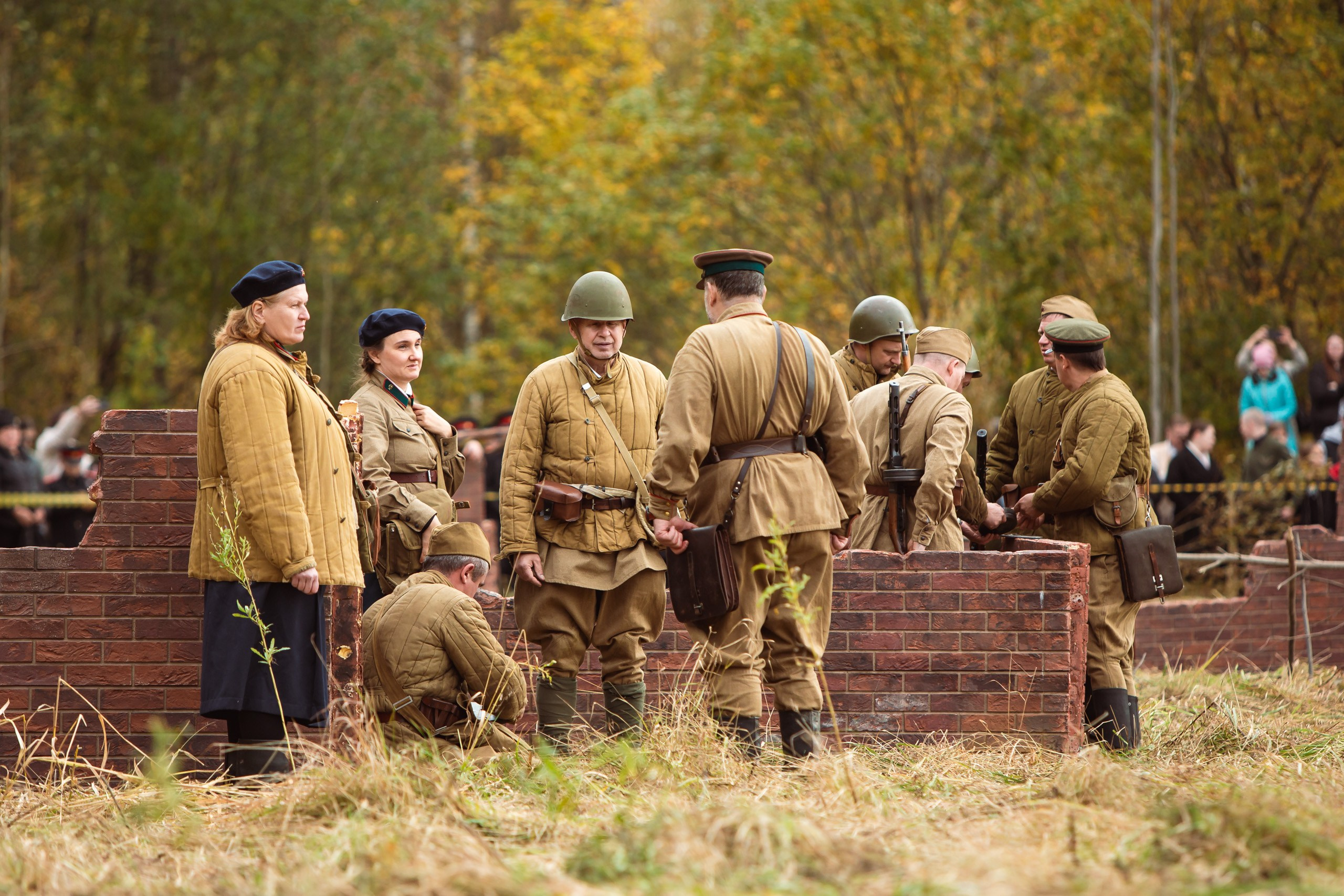 04.10.26 Реконструкция боя Петергофского десанта. Александр спб ру фотограф