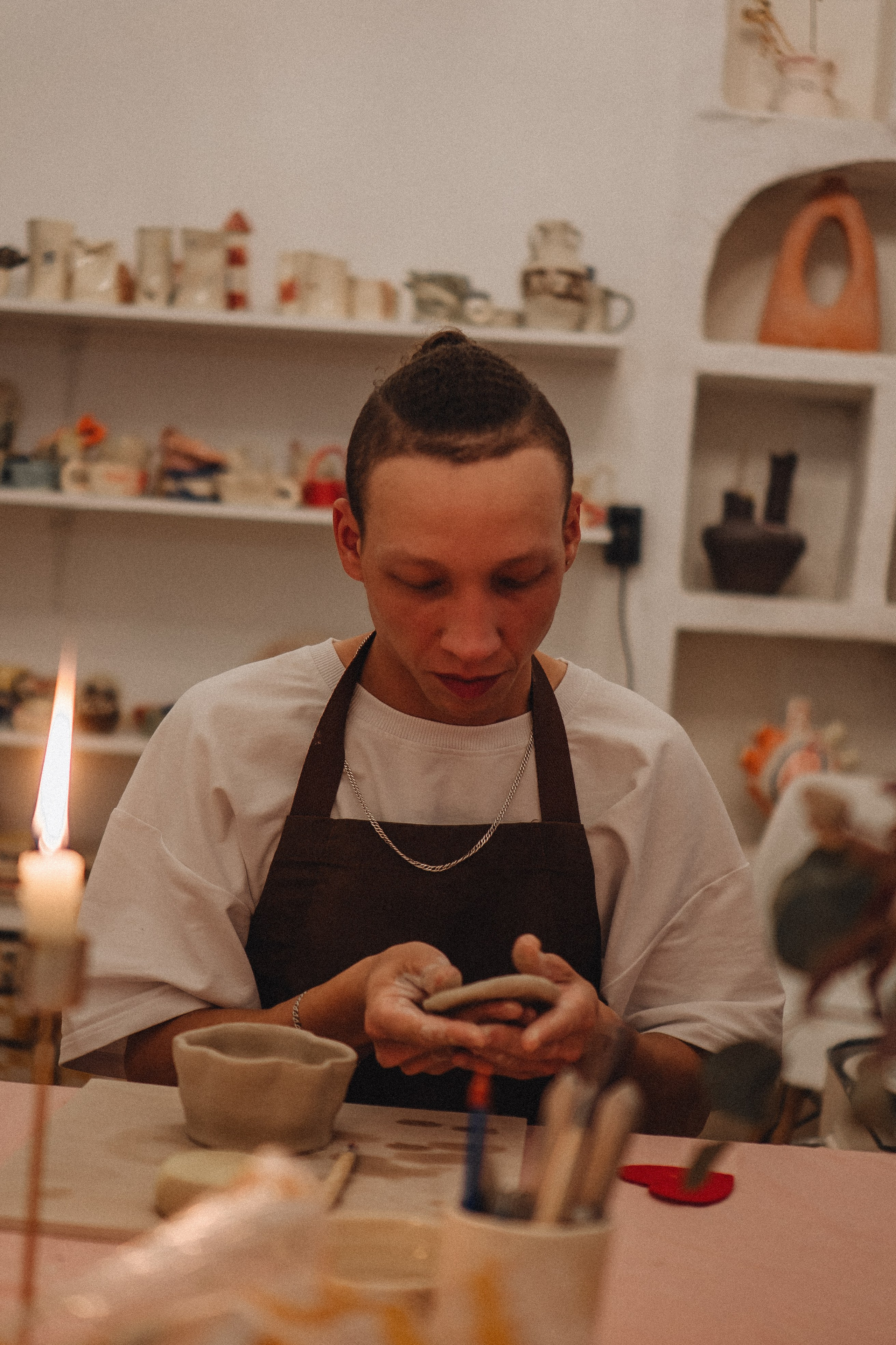 СВИДАНИЕ В ГОНЧАРНОЙ МАСТЕРСКОЙ. Профессиональный фотограф, Санкт-Петербург — Виктория Богомолова