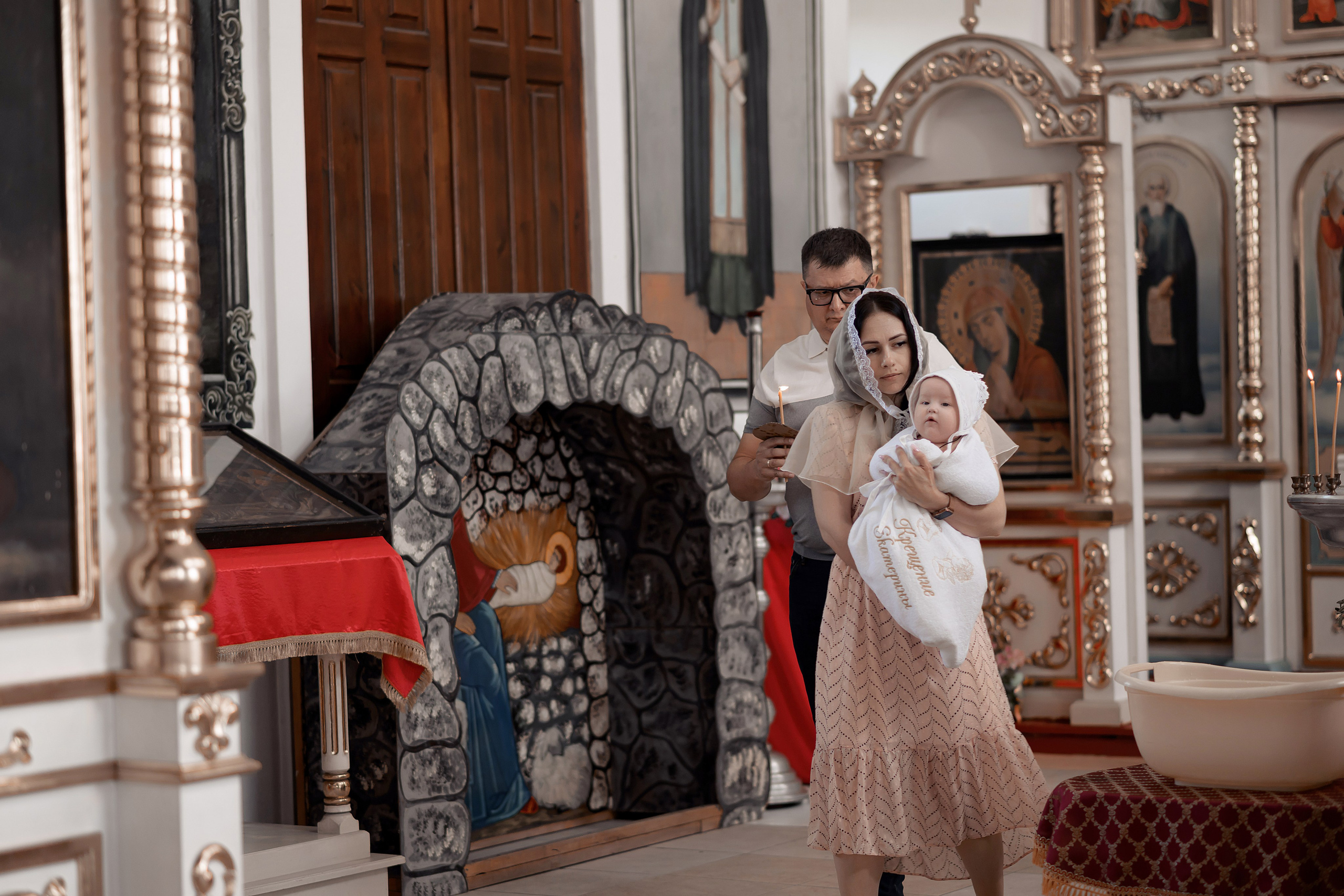 Крещение Екатнрины. Свадебный фотограф Белгород Валуйки Старый Оскол Воронеж