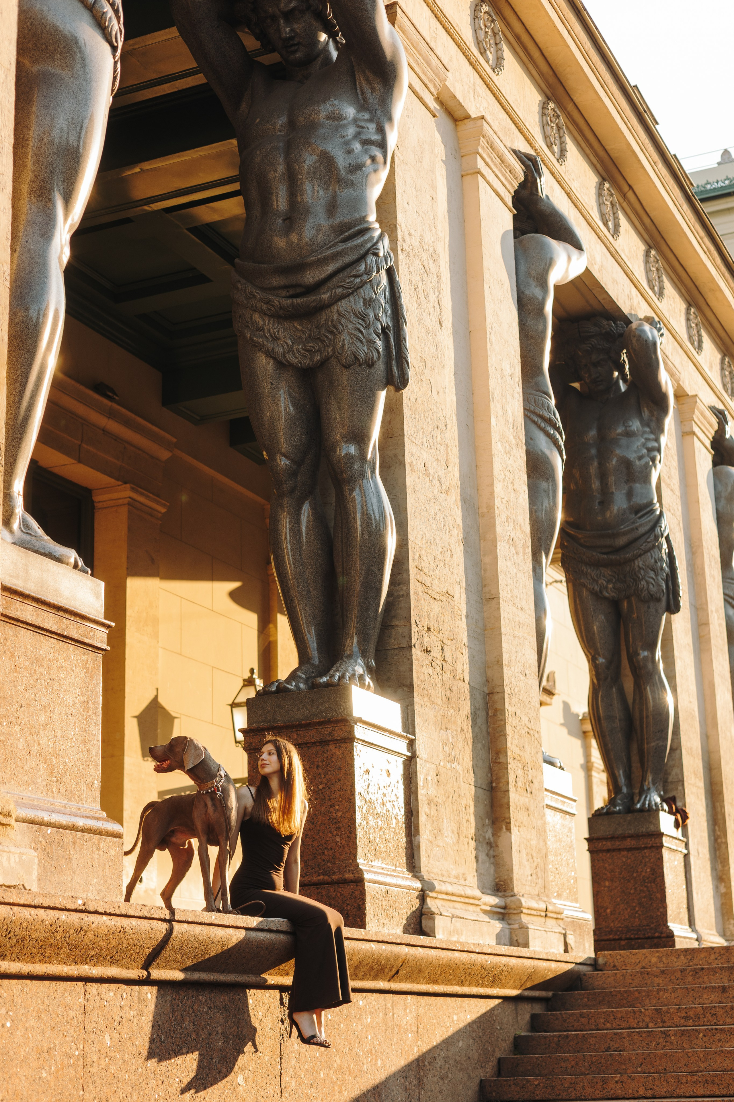 Софья и Тейт. Фотограф животных Евгения Верцинская