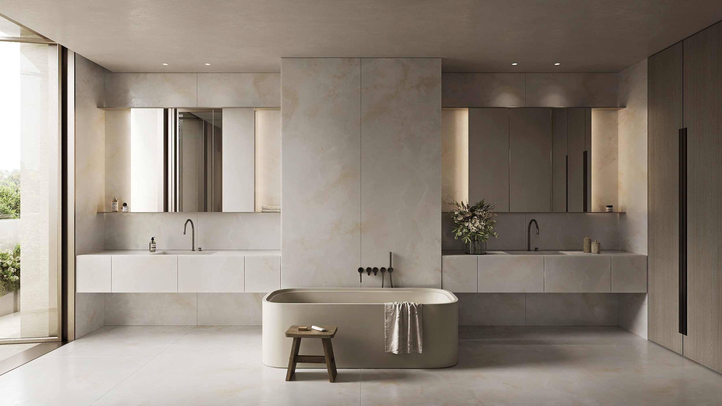 Valentina Rose Bay. Interior visualization