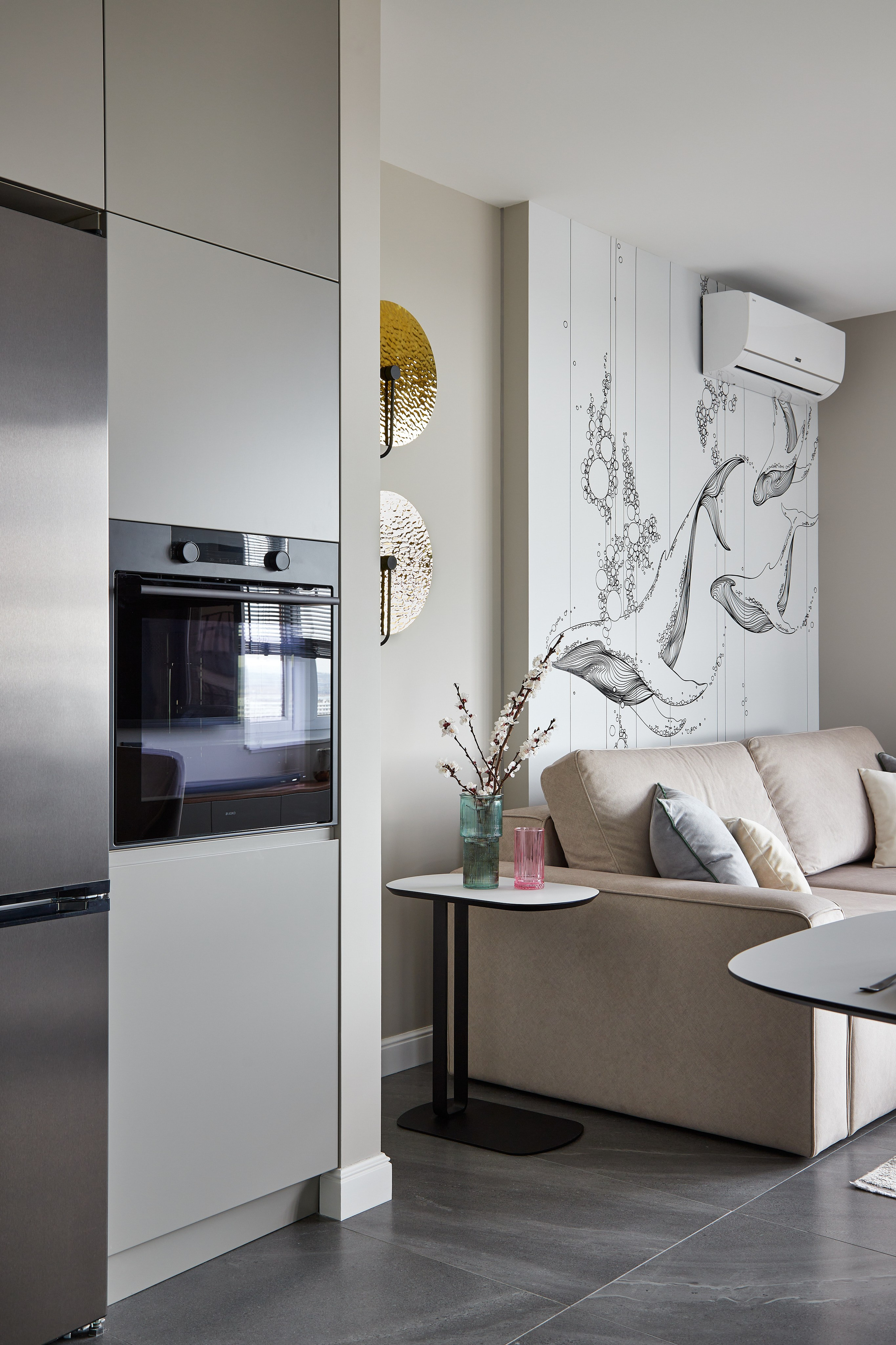 Реализованный проект дизайнера Елены Луговской. Интерьерный фотограф Краснодар. Галина Ладыгина