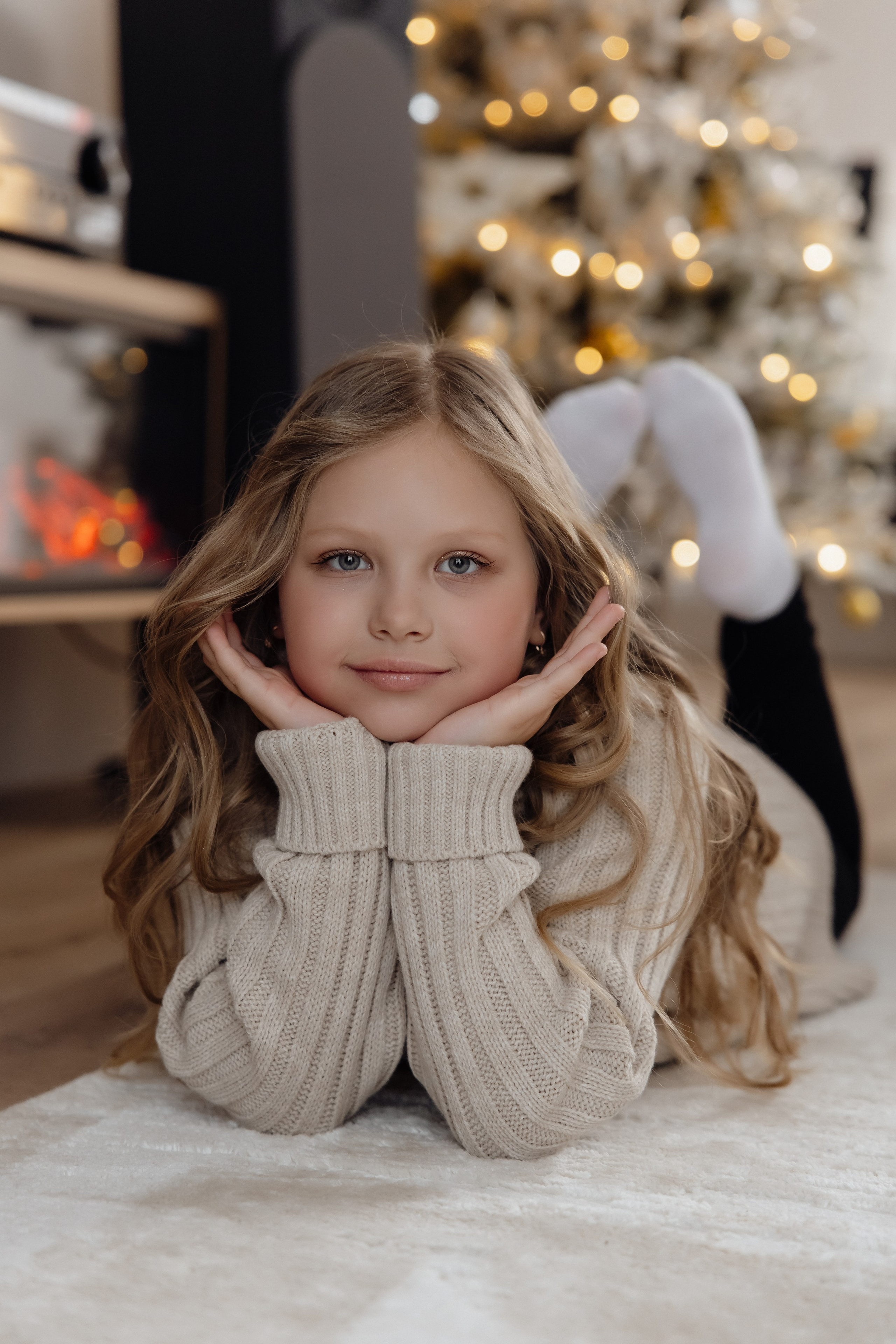 Домашняя новогодняя. Семейный и свадебный фотограф в Челябинске Мария Леонтьева