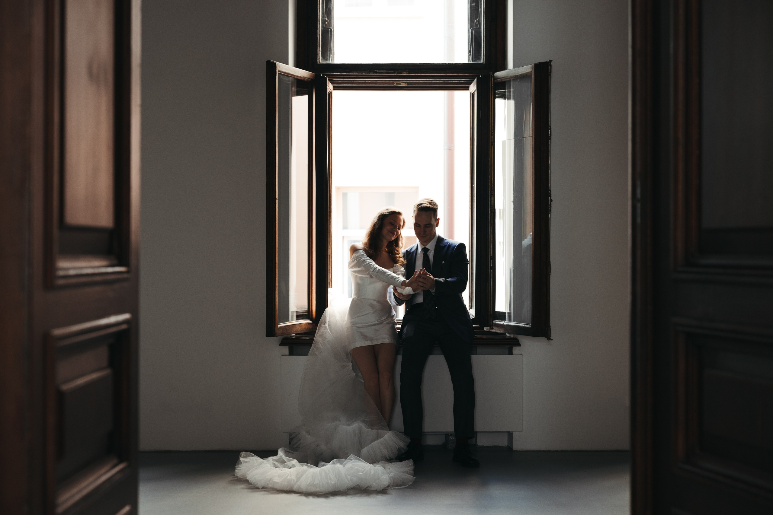 Свадебная съемка в Особняке. Свадебный фотограф Москва Анастасия Храмова