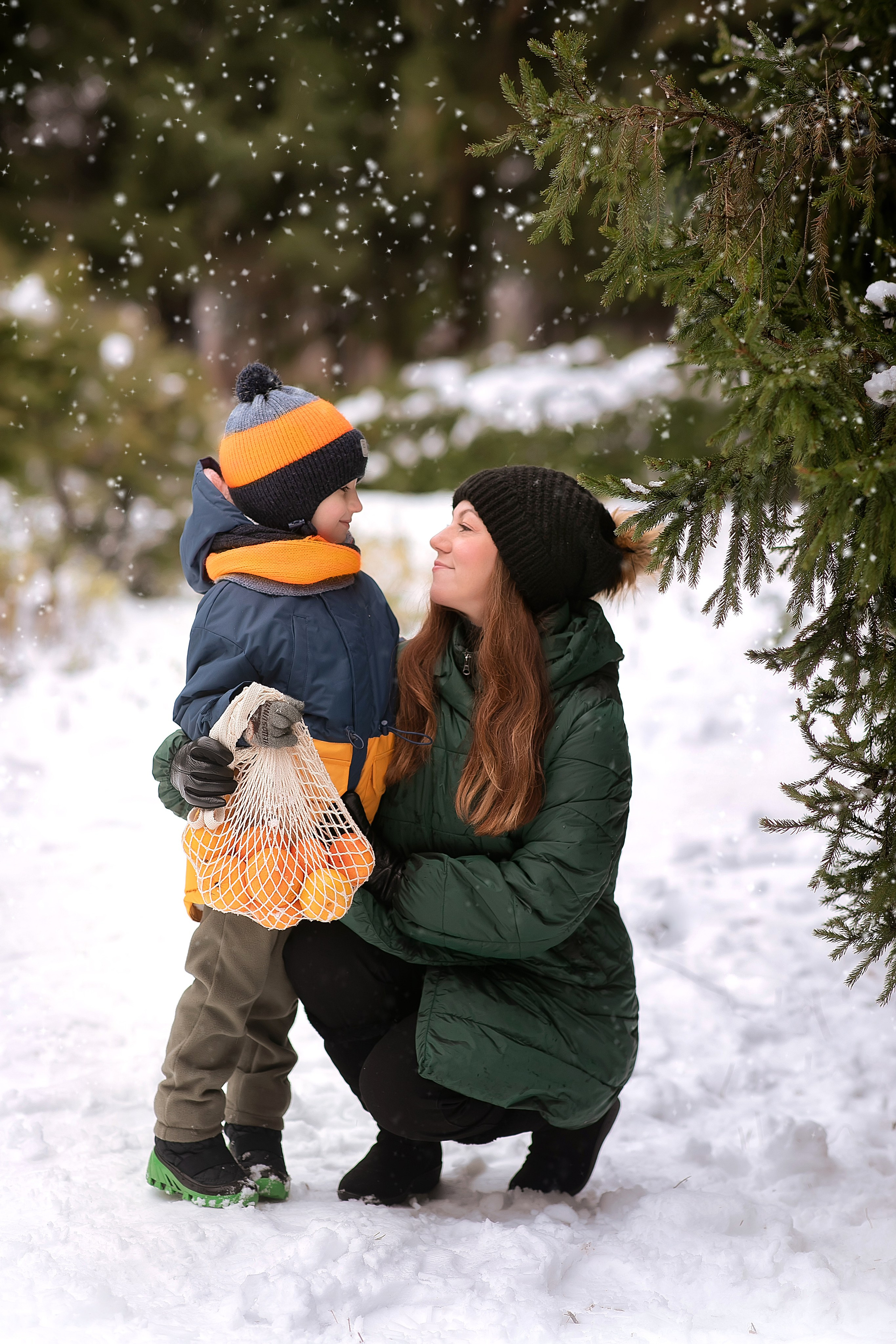 Семейная прогулка. Фотограф на крещение и венчание