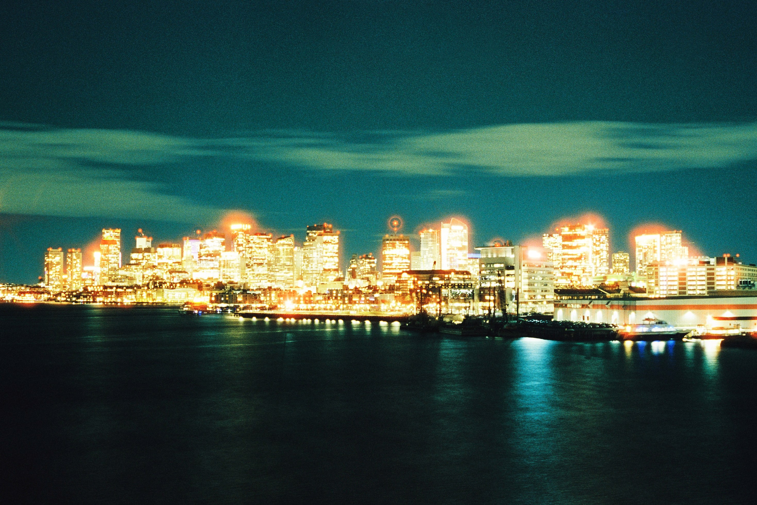 городской пейзаж. ночной пейзаж