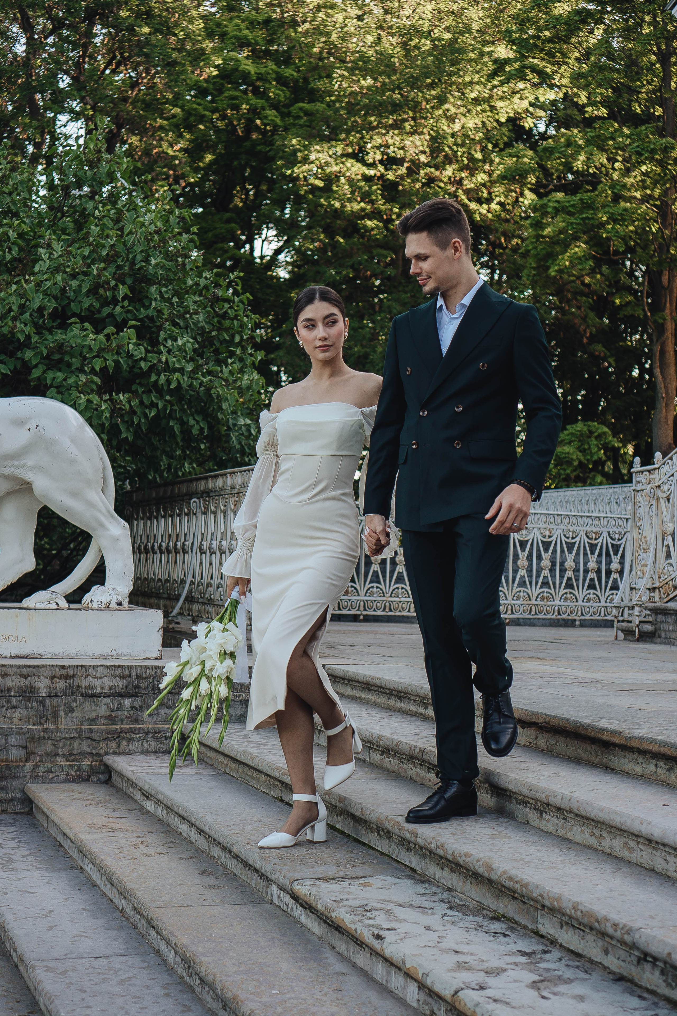 СВАДЕБНАЯ СЬЕМКА НА РАССВЕТЕ НА ЕЛАГИНОМ ОСТОРОВЕ. Профессиональный фотограф, Санкт-Петербург — Виктория Богомолова