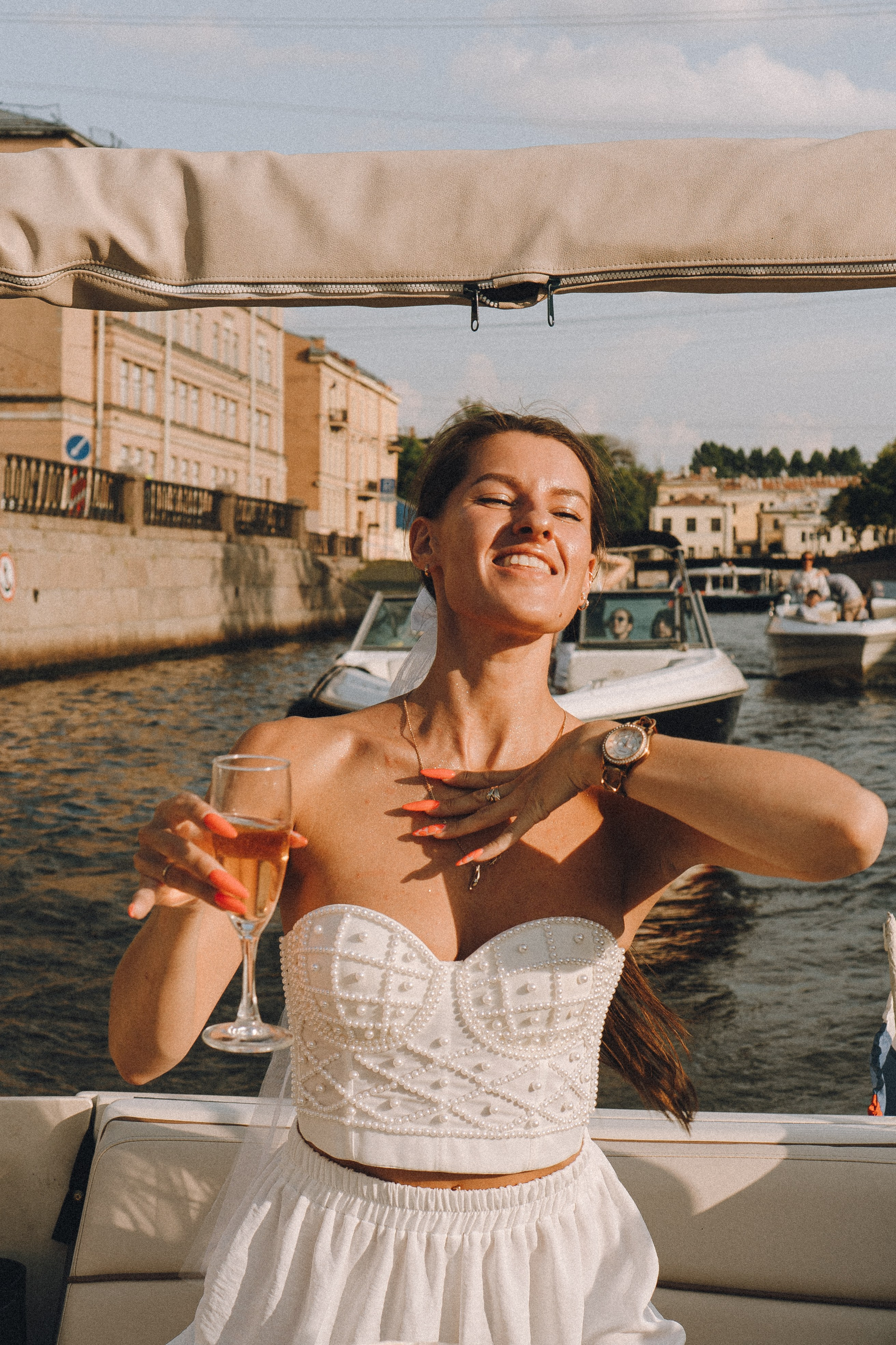 ДЕВИЧНИК НА КАТЕРЕ. Профессиональный фотограф, Санкт-Петербург — Виктория Богомолова