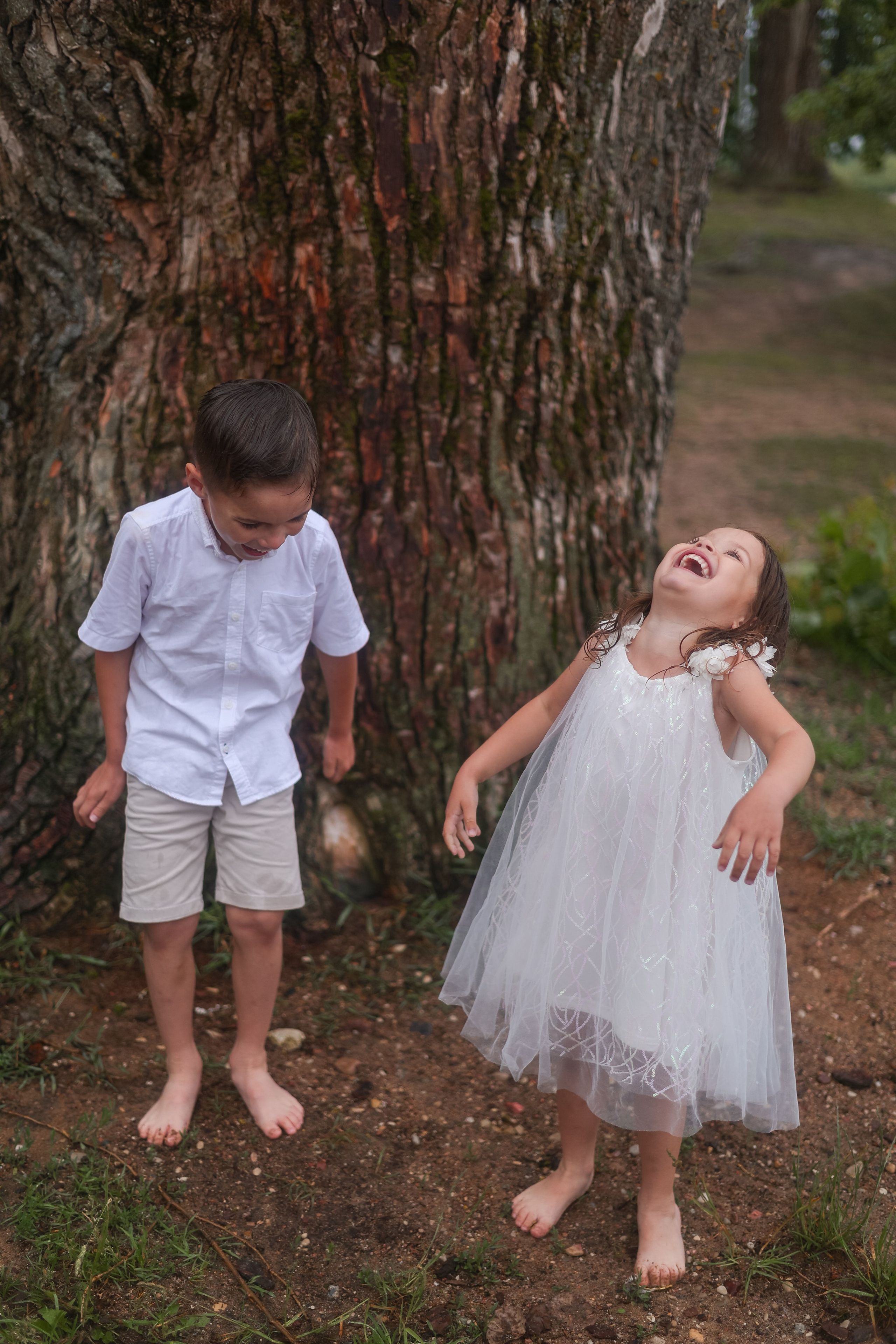 Семейная съёмка под дождём. Свадебный фотограф Беларусь Ольга Козыренко