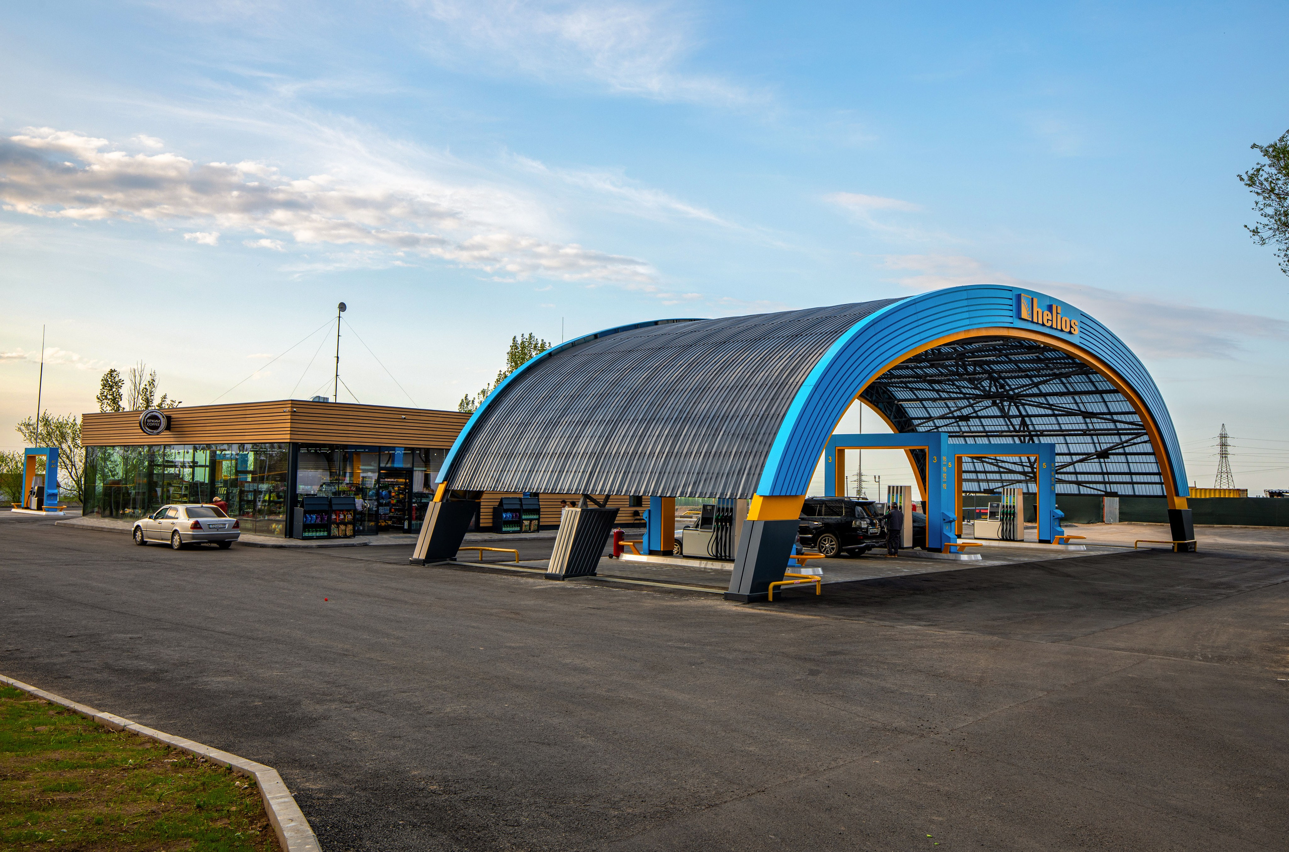 HELIOS | Фасадная съёмка