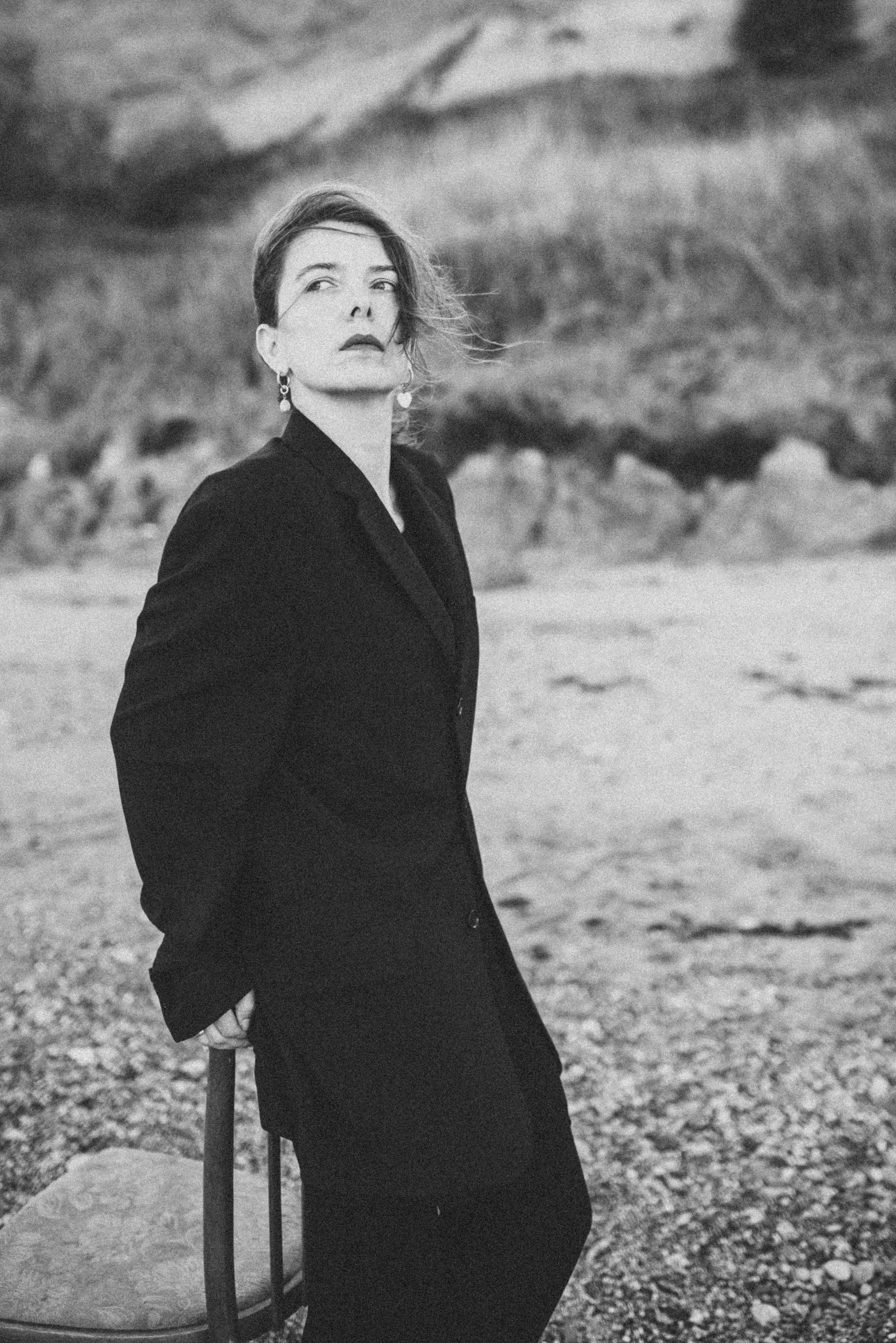 Фототерапия. Лена на пляже