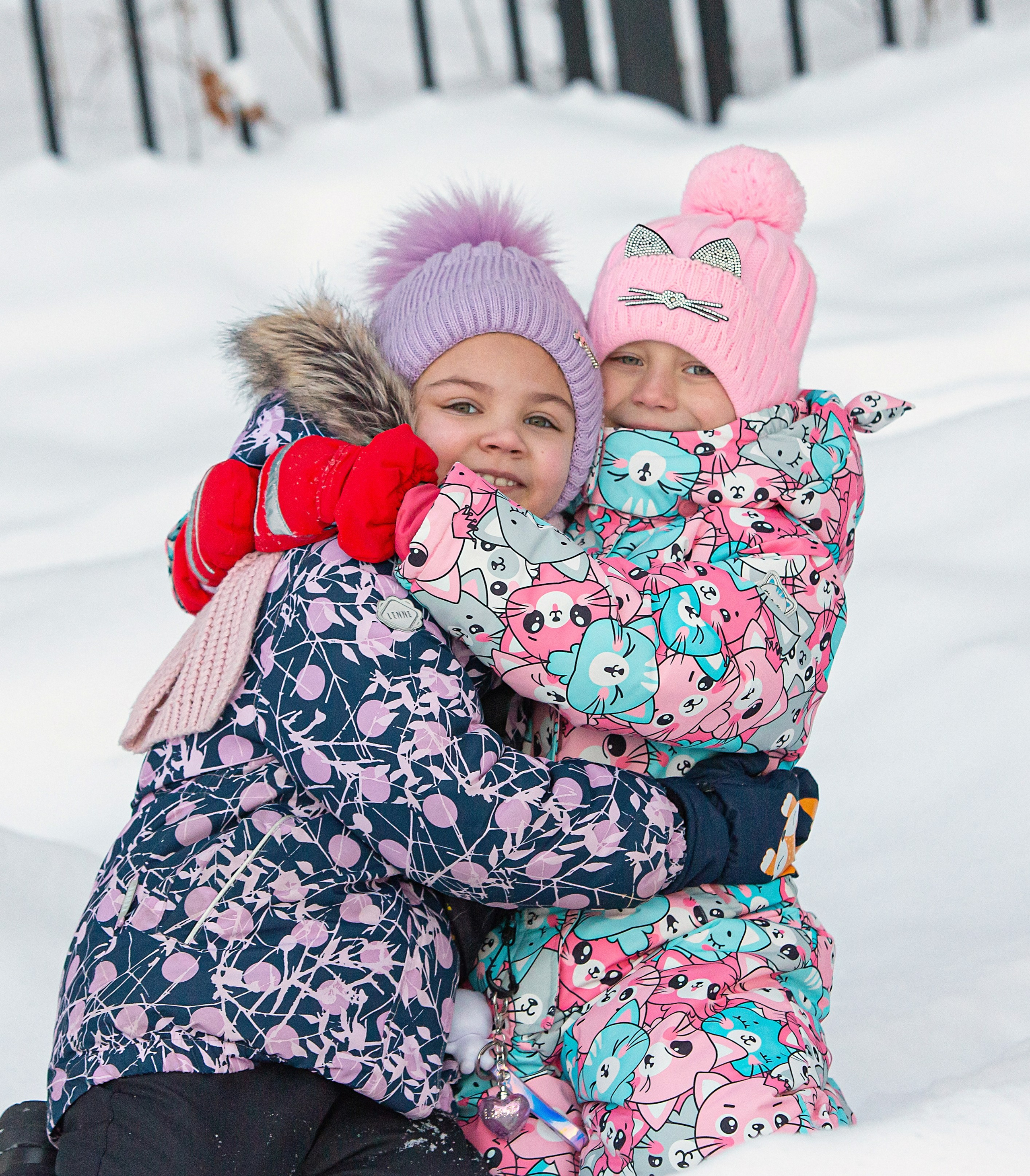 Зима в детском саду. Свадебный, семейный, детский фотограф в Санкт-Петербурге