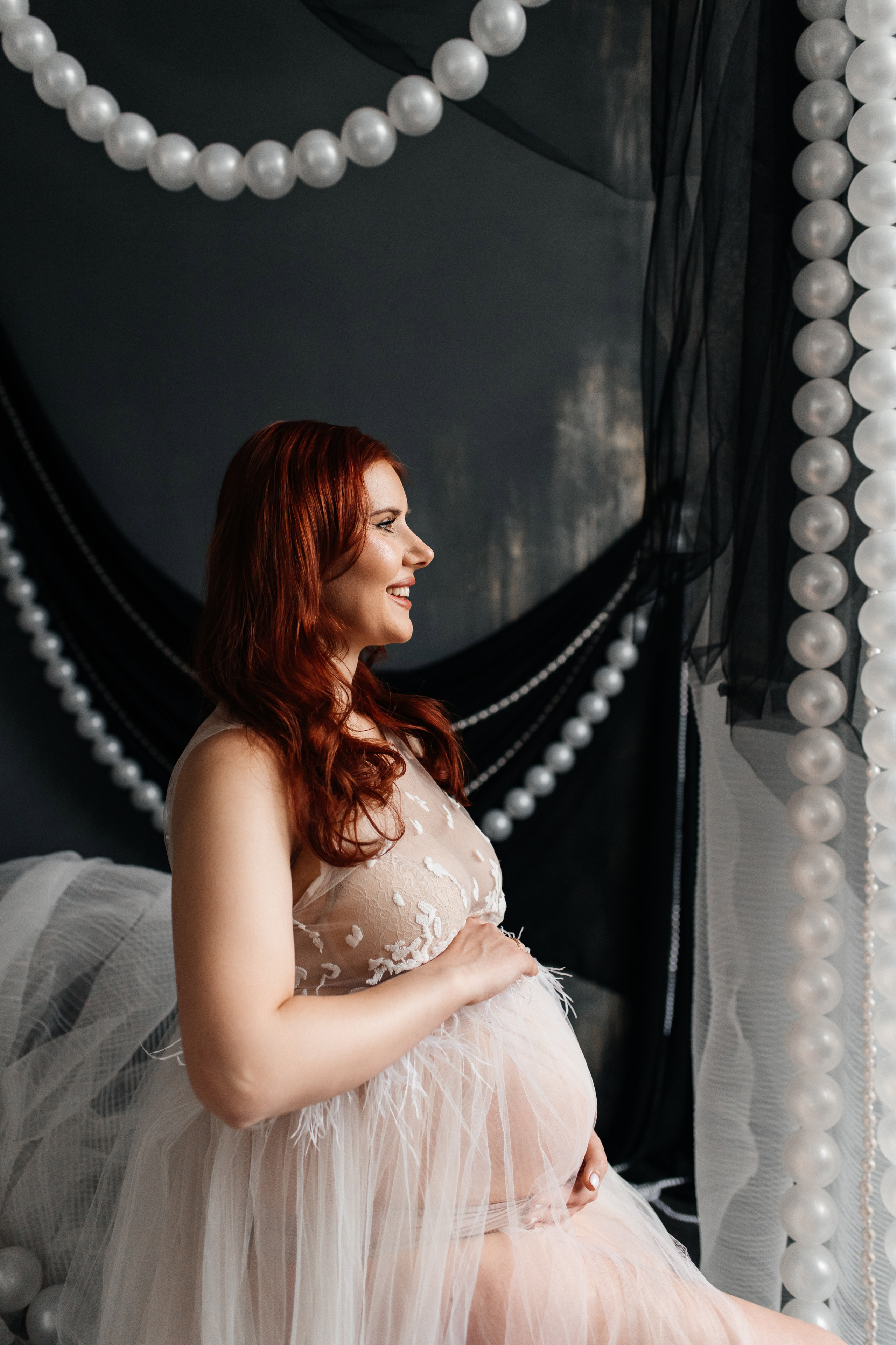 «Мягкость ожидания: в струящихся тканях и украшениях». Фотограф в Москве/Зарайске Шахова Марина