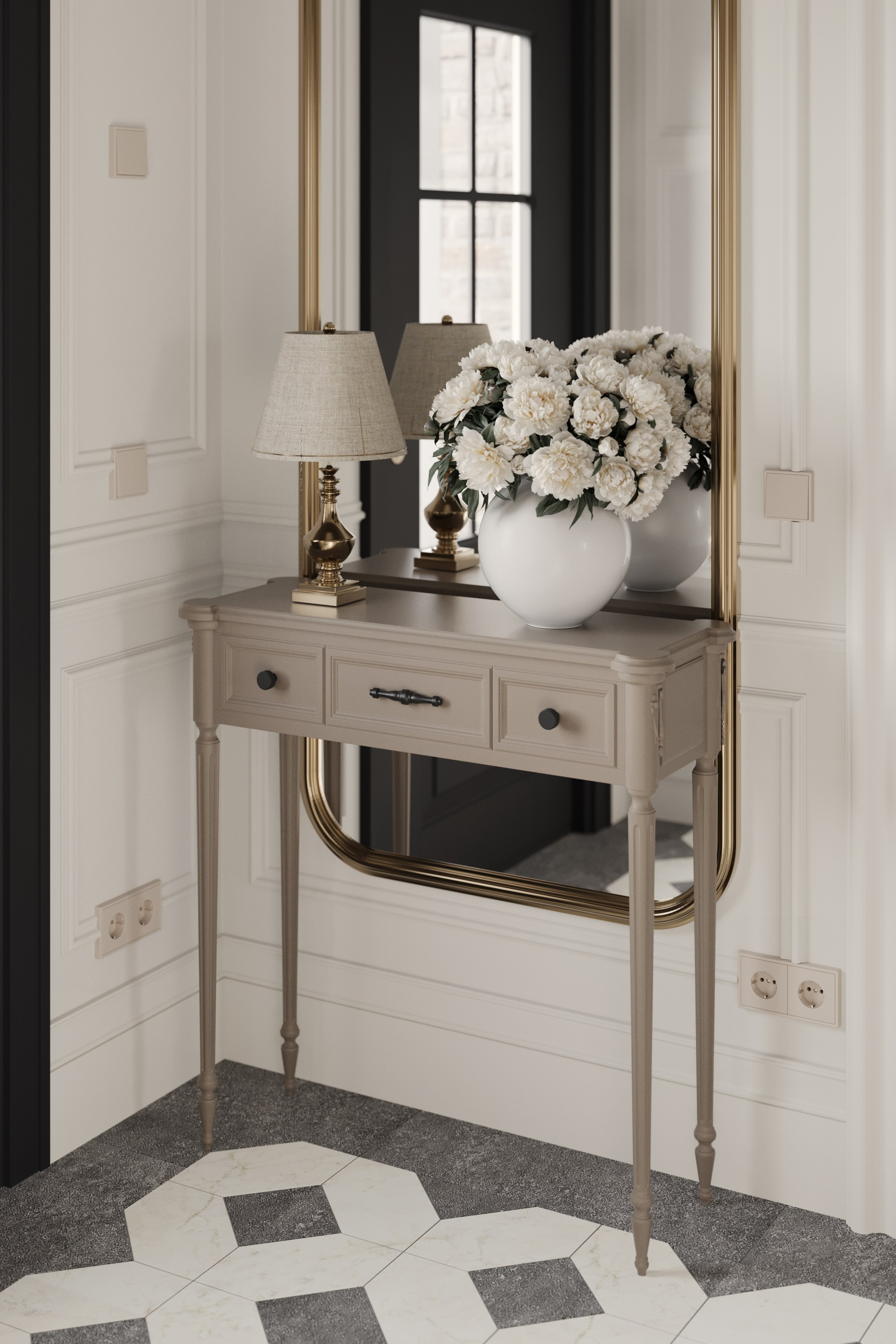 Дом 320 м² для большой семьи в Парижском стиле🤍