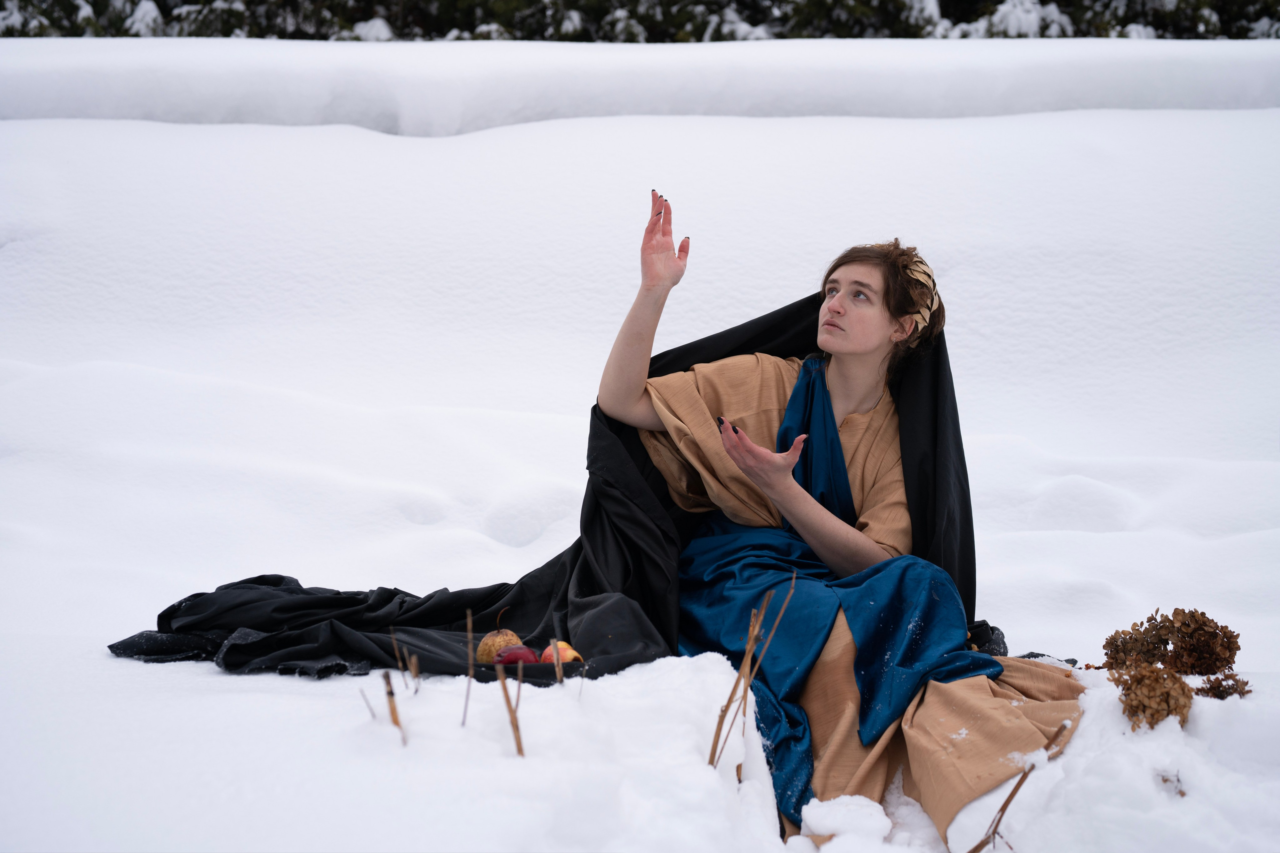 Времена Года. Деметра и Персефона. Анна Новосельцева. Индивидуальные фотосессии в Москве и М.О