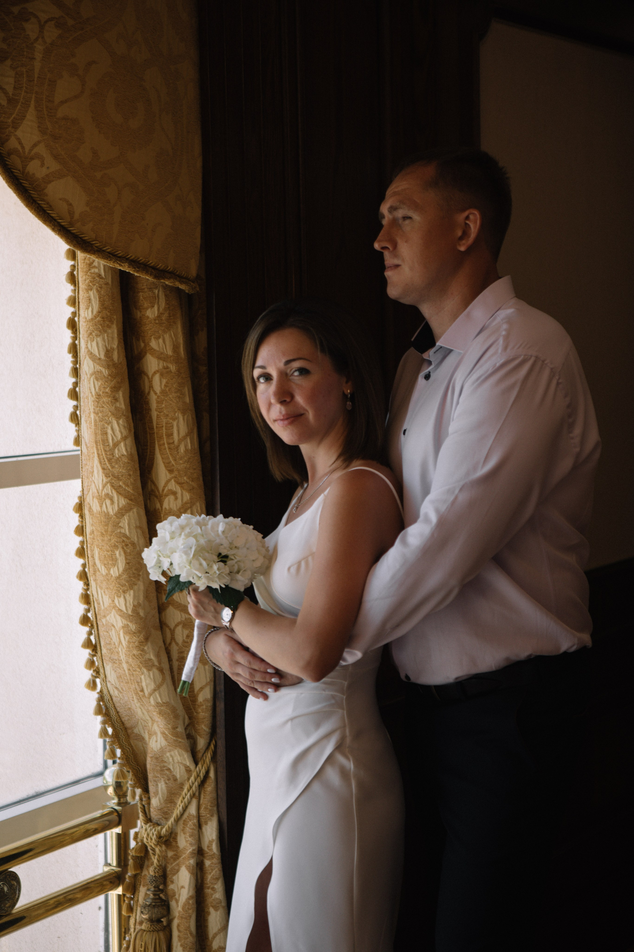 Лиза и Сережа. Роспись и тусовка в коттедже. Свадебный и портретный фотограф в Москве Анастасия Масюк