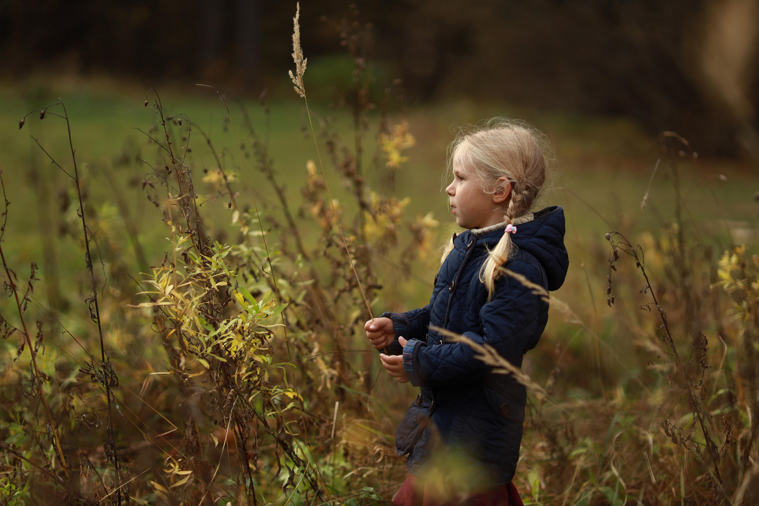 Арина в осеннем лесу. Бочарова Мария — школьный фотограф Апрелевка, Новая Москва, Московская область