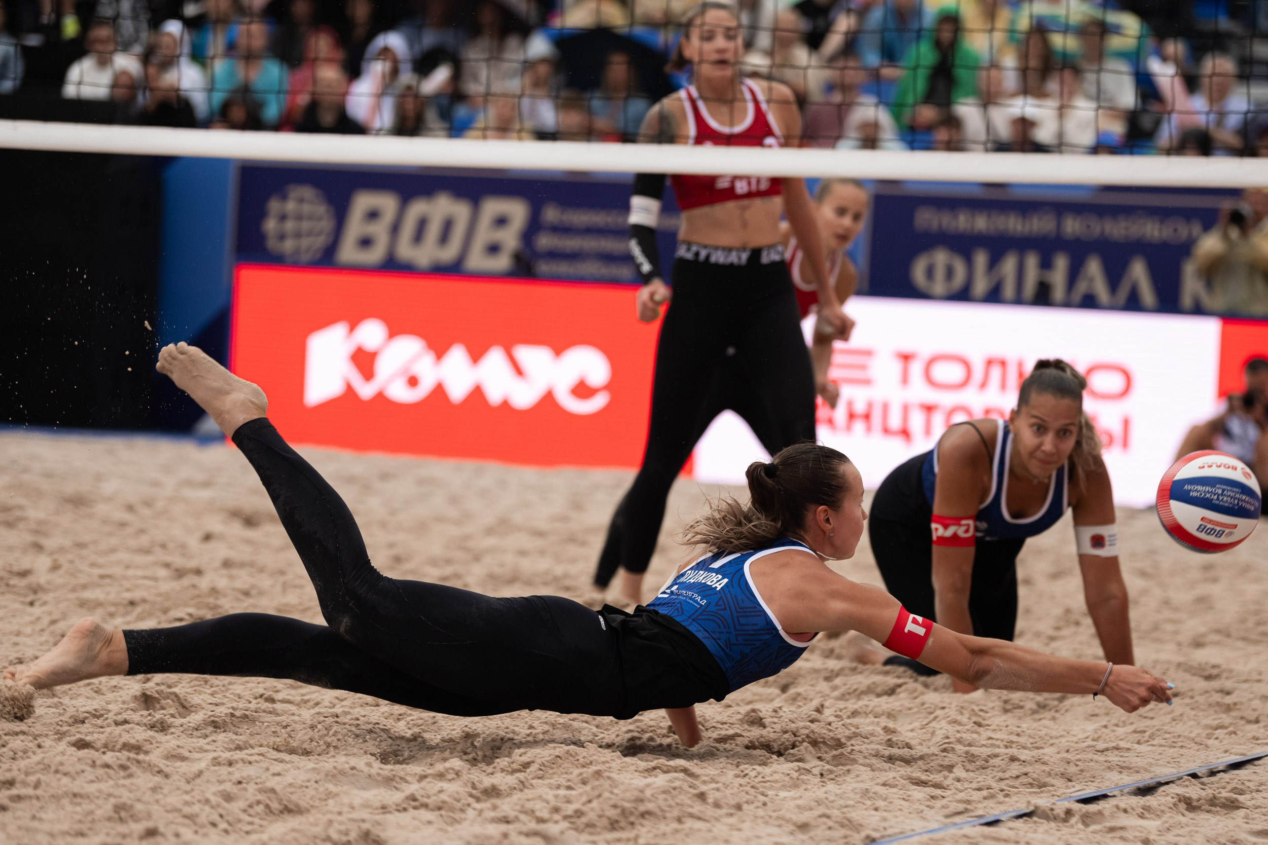 Final of the Russian Beach Volleyball Cup. Фотограф Кирилл Сафонов