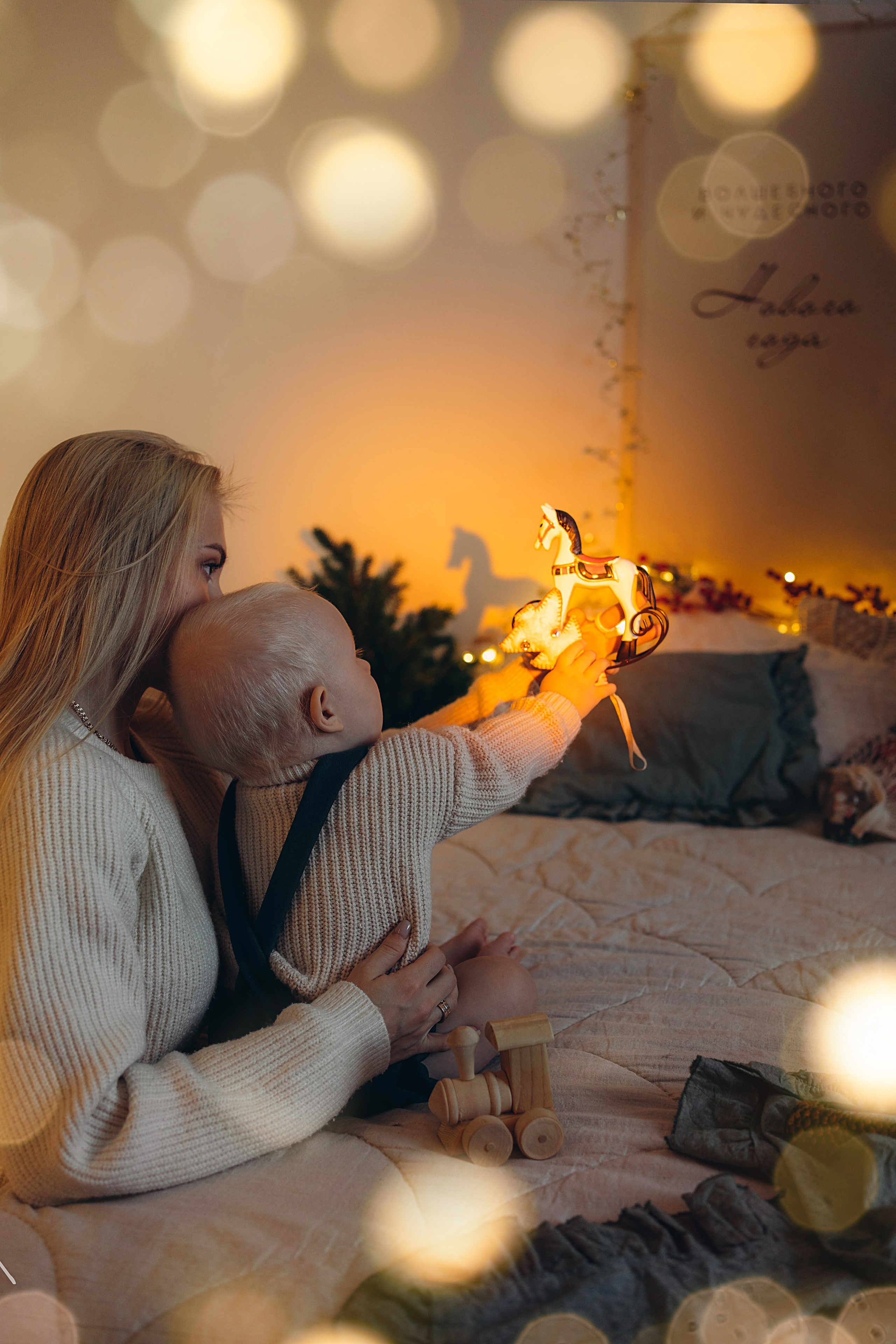 Новогодний фотопроект для малышей 2026. Семейный и детский фотограф новорожденных Ульяновск