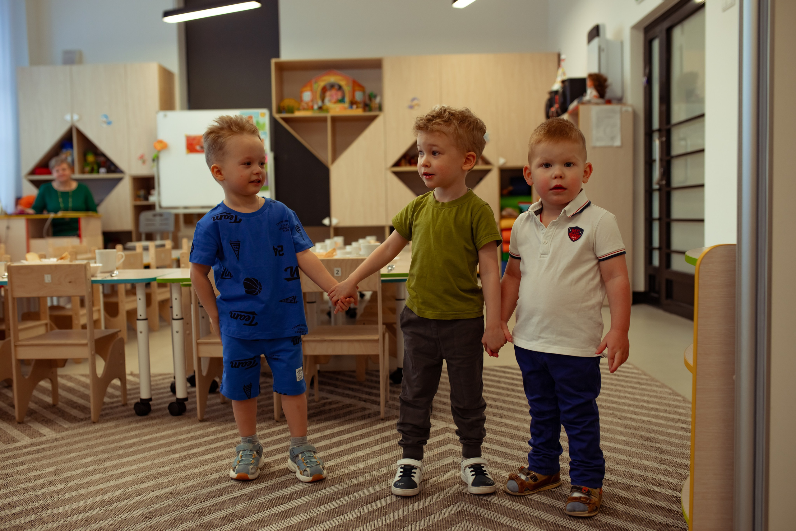 Праздник весны в детском саду. Семейный и детский фотограф в Москве Дорогова Екатерина