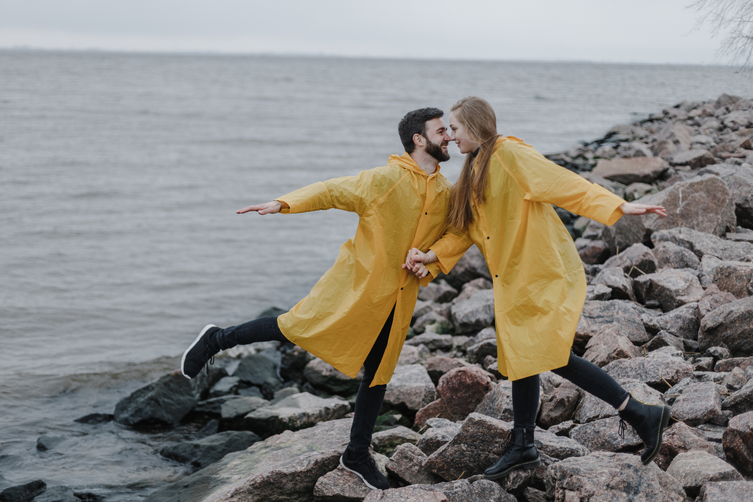 Желтки на заливе. Свадебный фотограф Санкт-Петербург