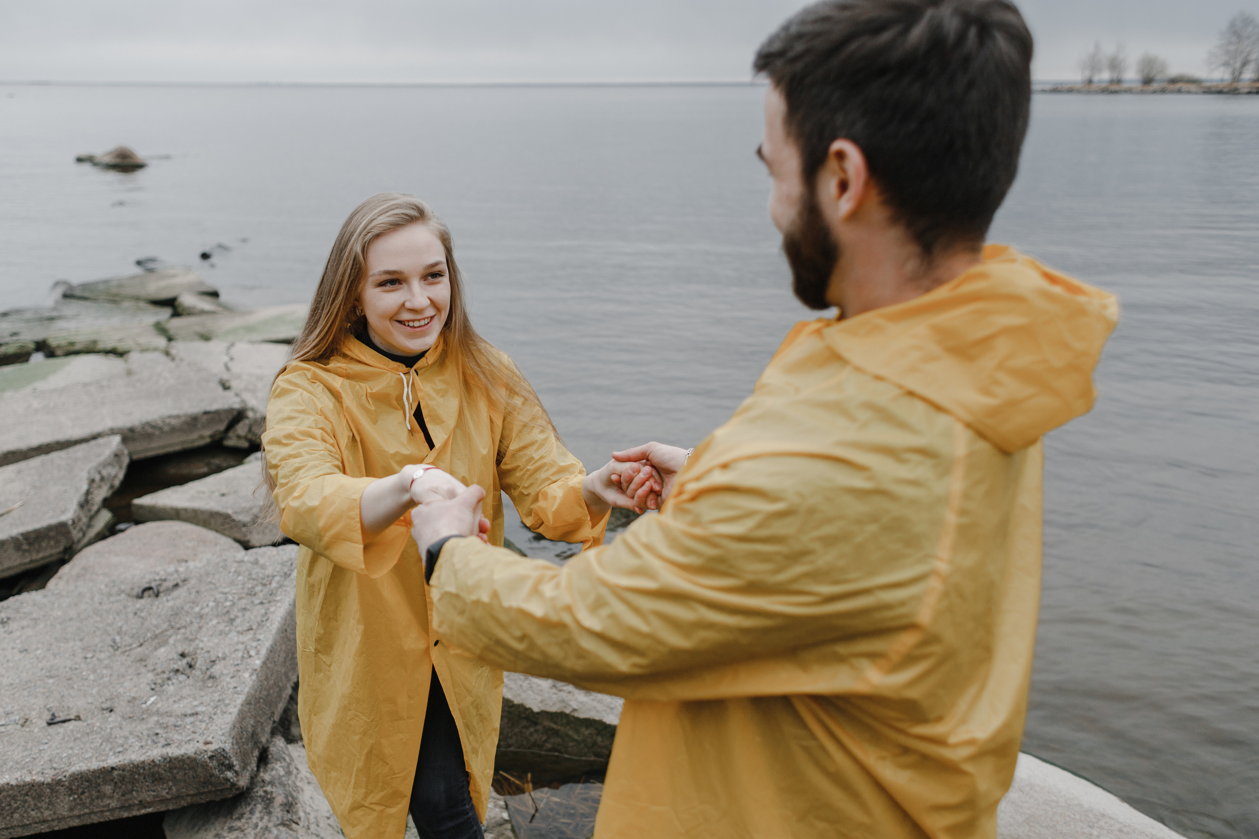 Желтки на заливе. Свадебный фотограф Санкт-Петербург